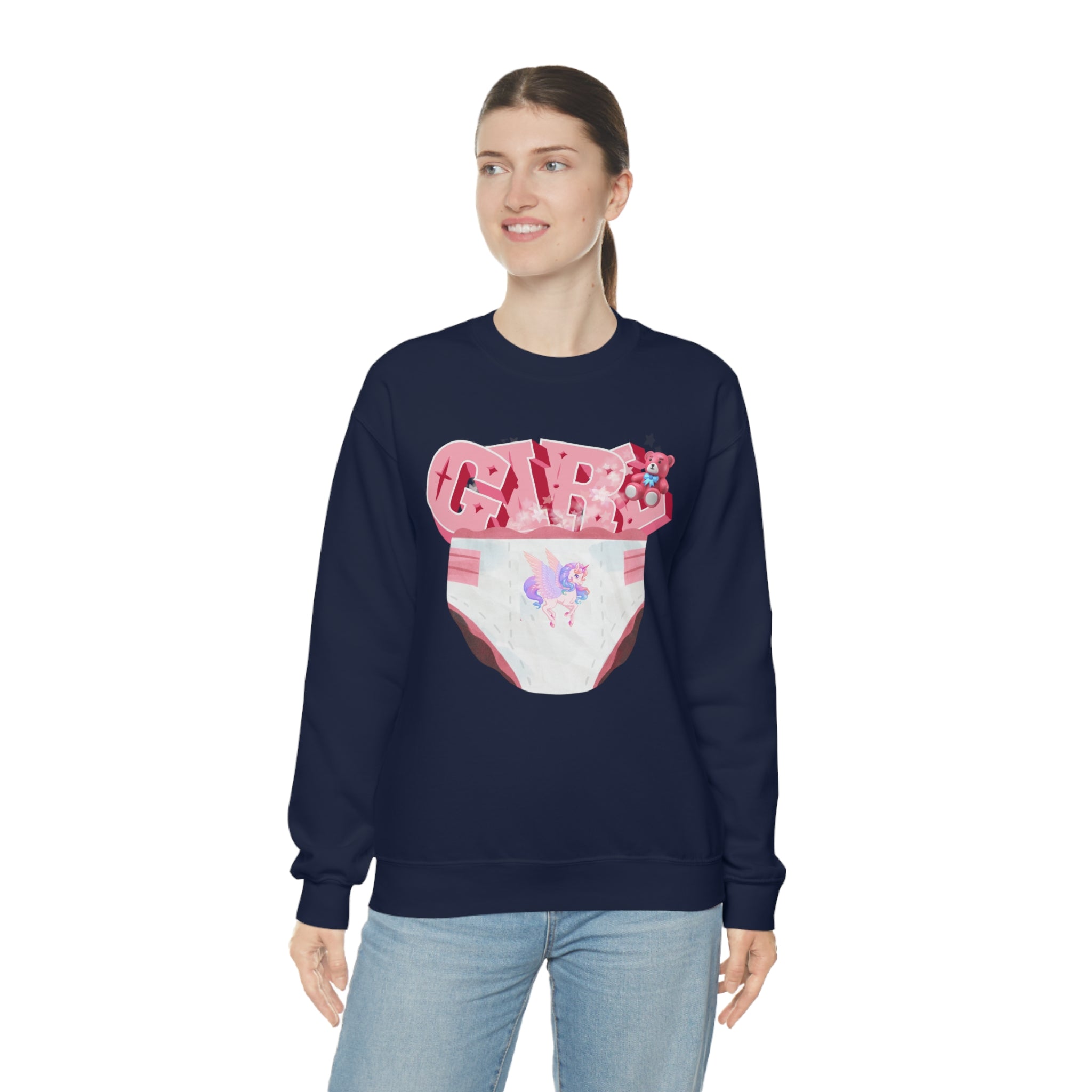 Diaper Girl Sweatshirt - Sweatshirt - Twisted Jezebel