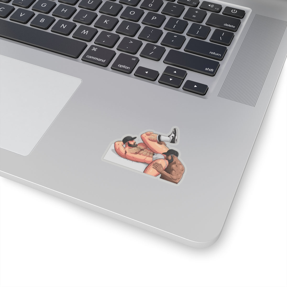 Men Rimming Kiss-Cut Stickers: Biracial II Edition