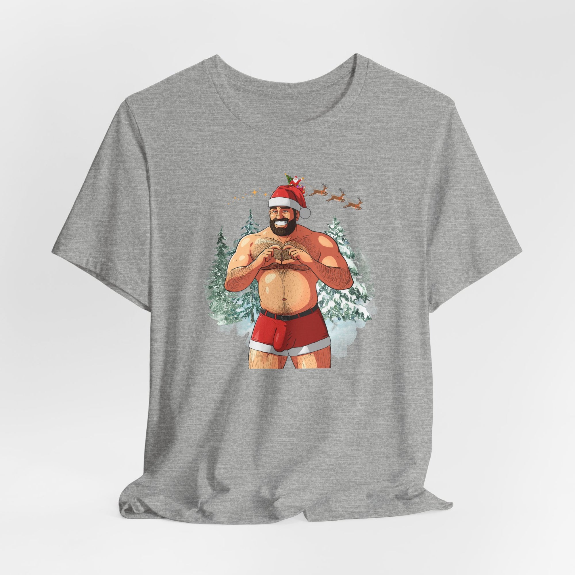Big Dick (ahem, Nick) Energy Tee, White Edition