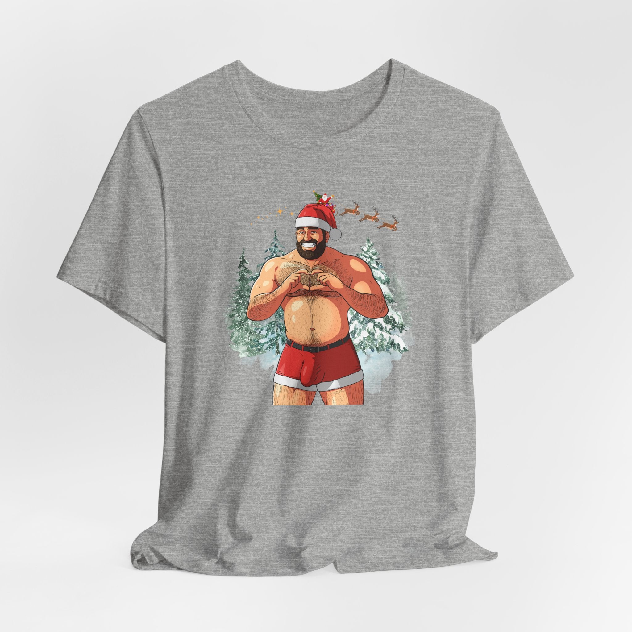 Big Dick (ahem, Nick) Energy Tee, White Edition