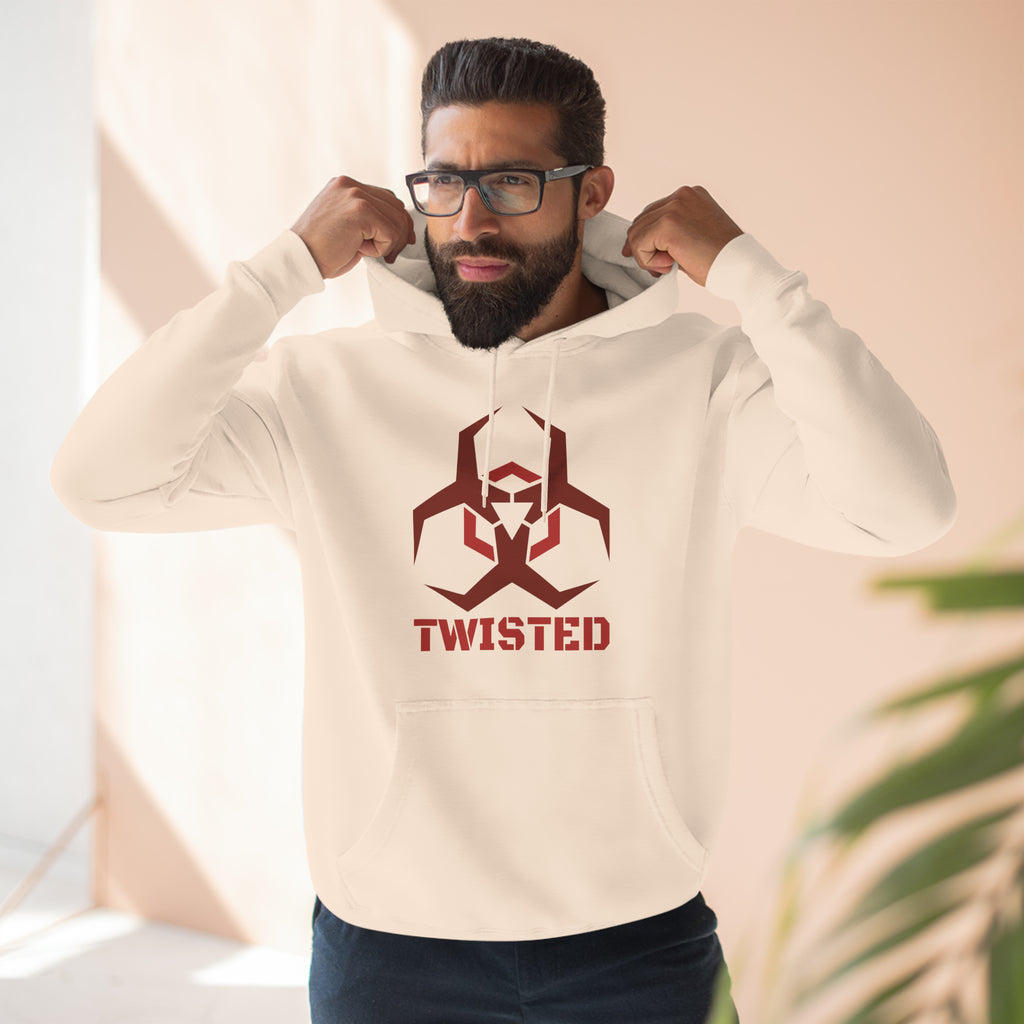 Biohazard Three-Panel Fleece Hoodie - Hoodie - Twisted Jezebel