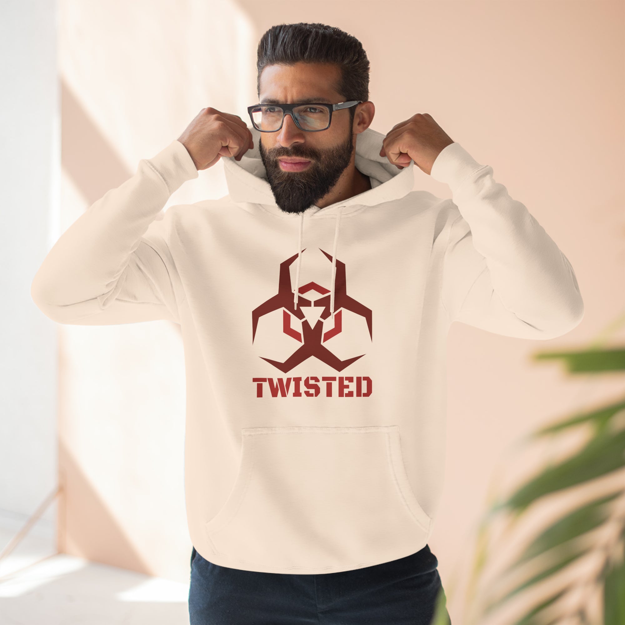 Biohazard Three-Panel Fleece Hoodie - Hoodie - Twisted Jezebel