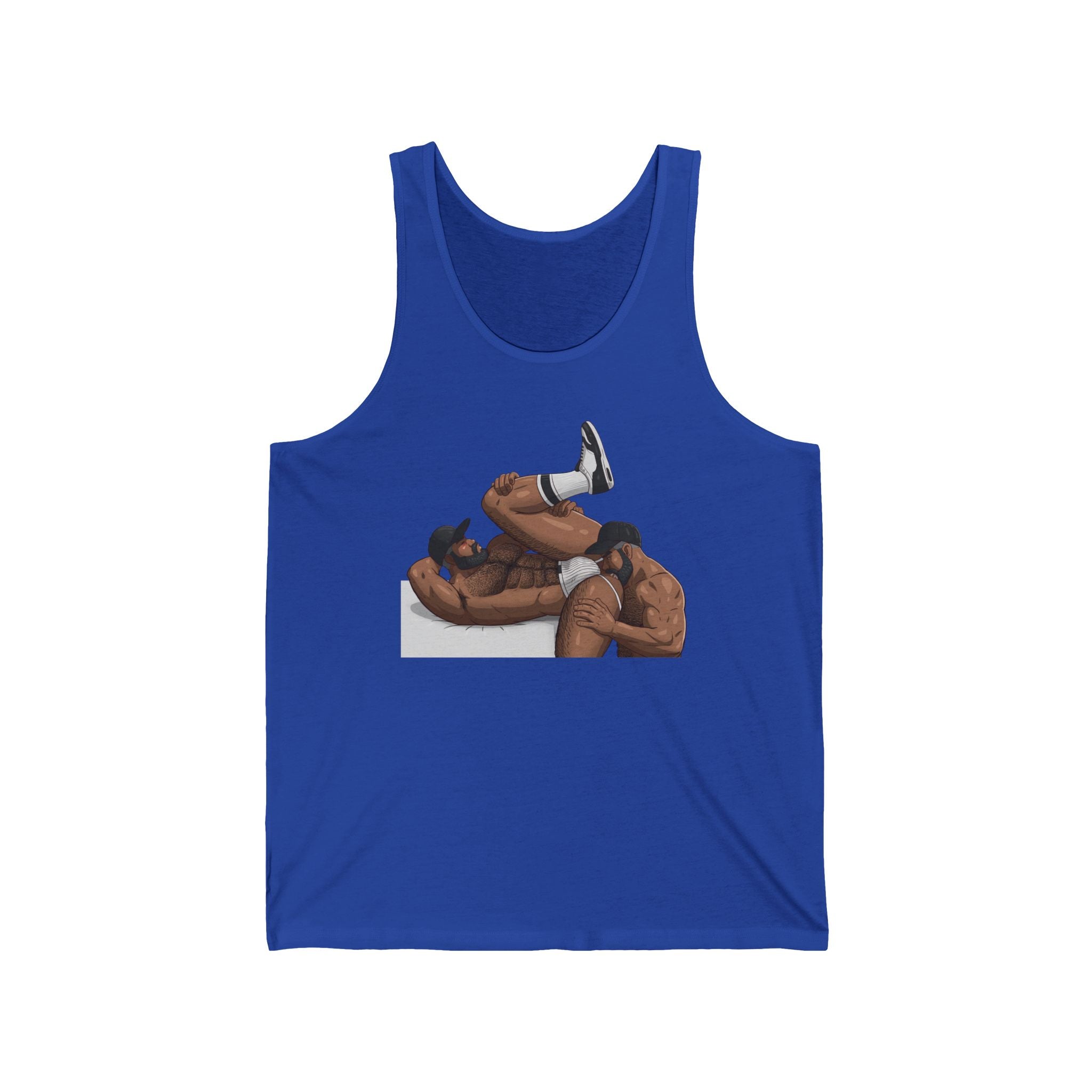 Men Rimming Tank: Black is Beautiful Edition
