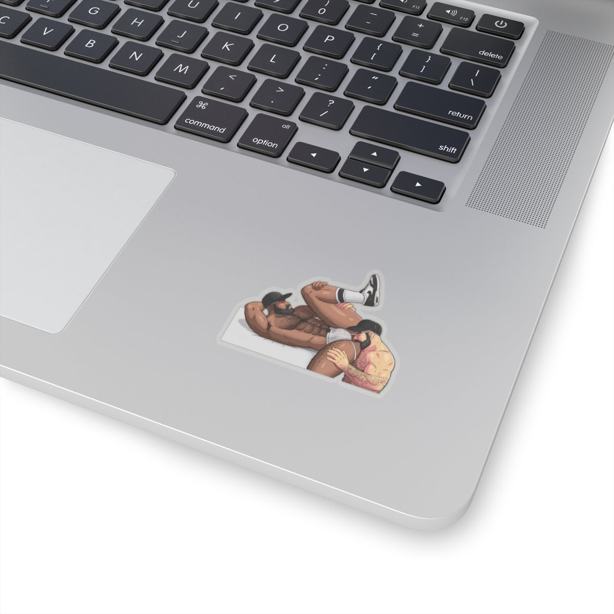 Men Rimming Kiss-Cut Stickers: Biracial I Edition