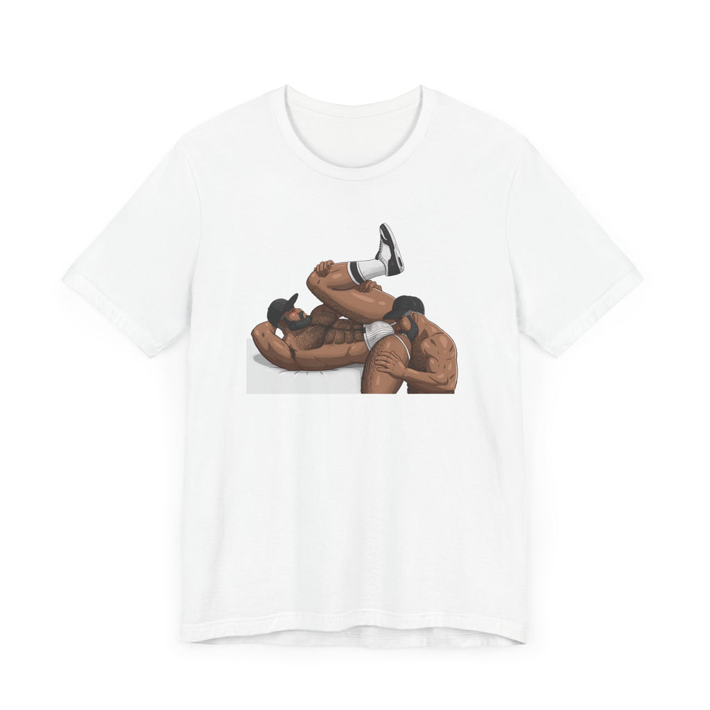 Men Rimming Tee: Black is Beautiful Edition