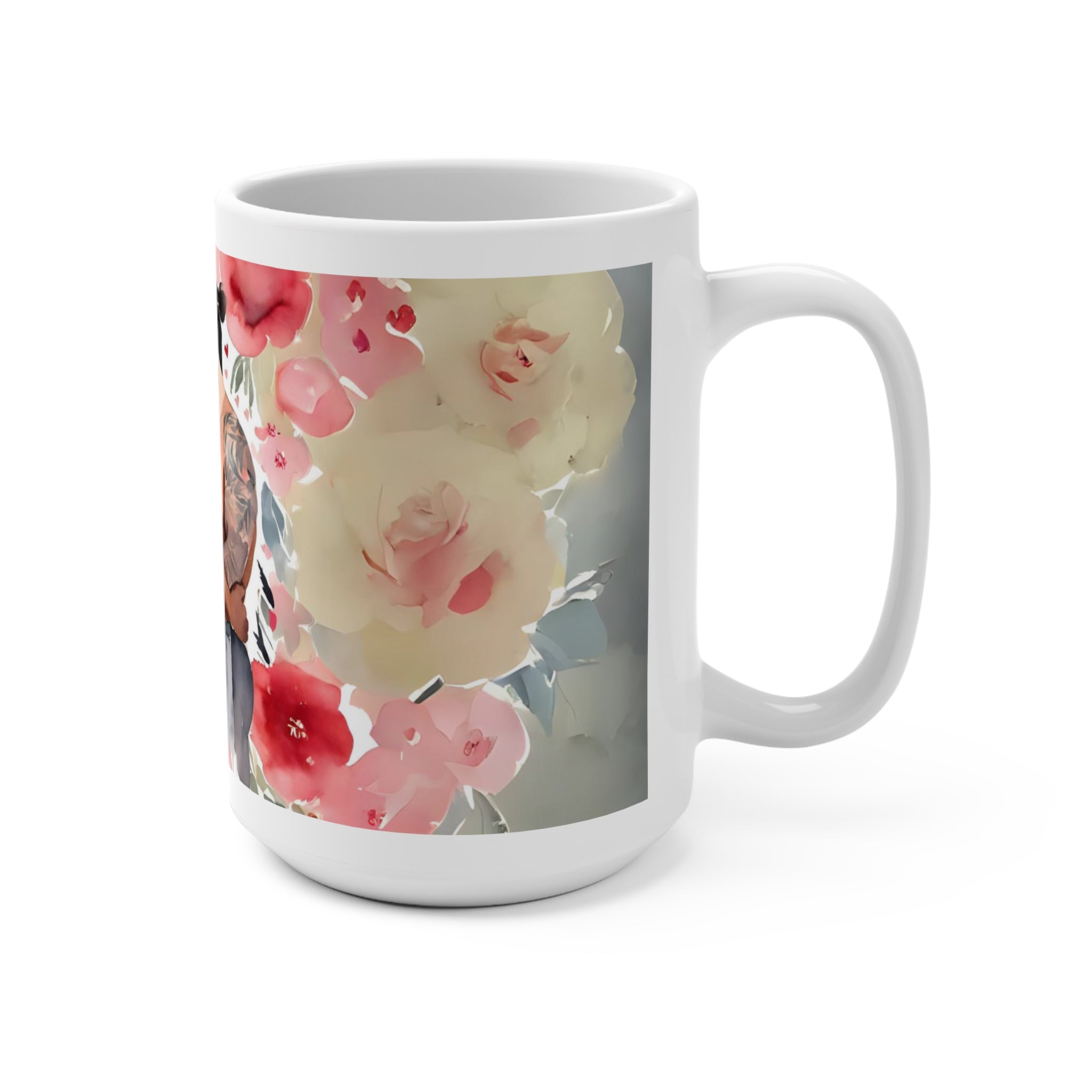 Gay Valentine: Blossoming Love Mug - Mug - Twisted Jezebel