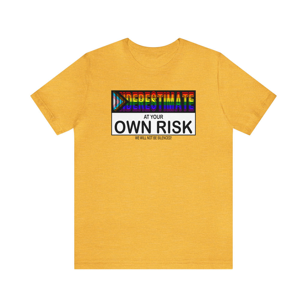 Underestimate at Your Own Risk Tee