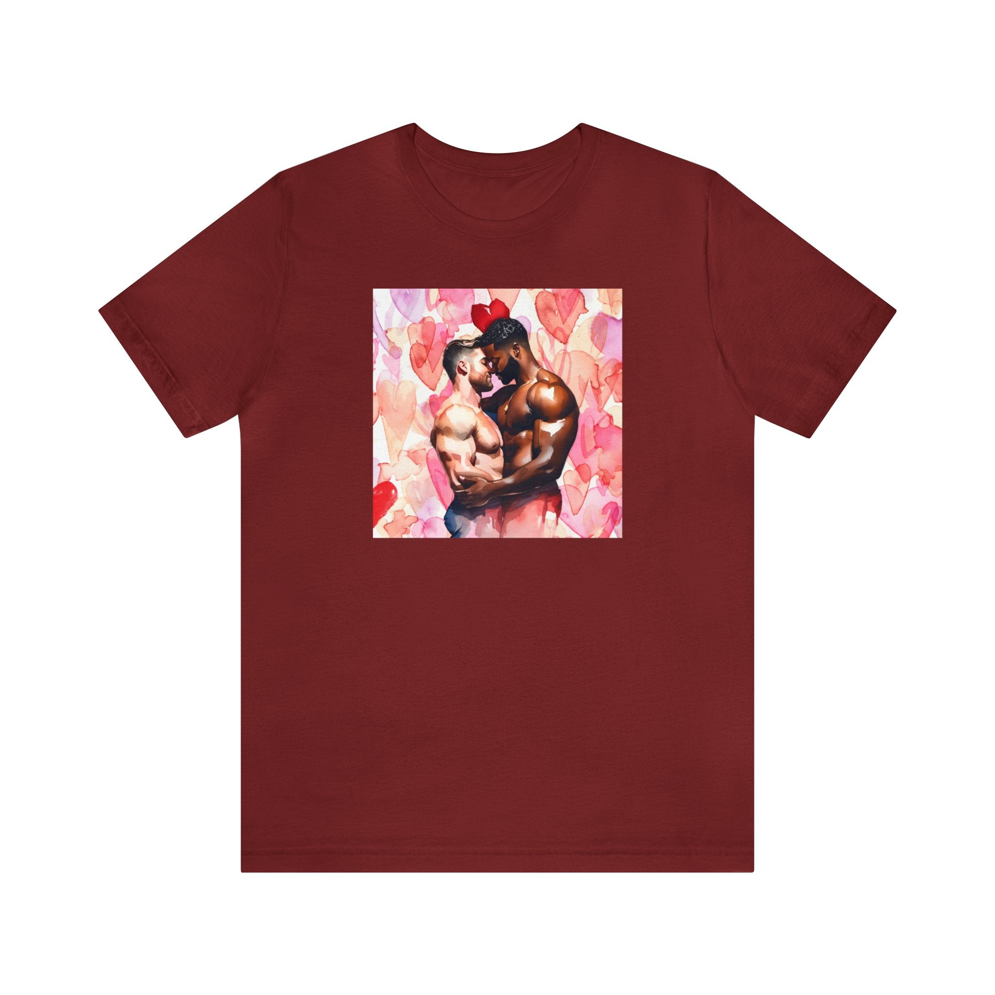 Gay Valentines: "United Hearts" Tee - T-Shirt - Twisted Jezebel
