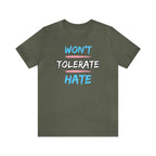 Won't Tolerate Hate Trans Pride Edition Tee