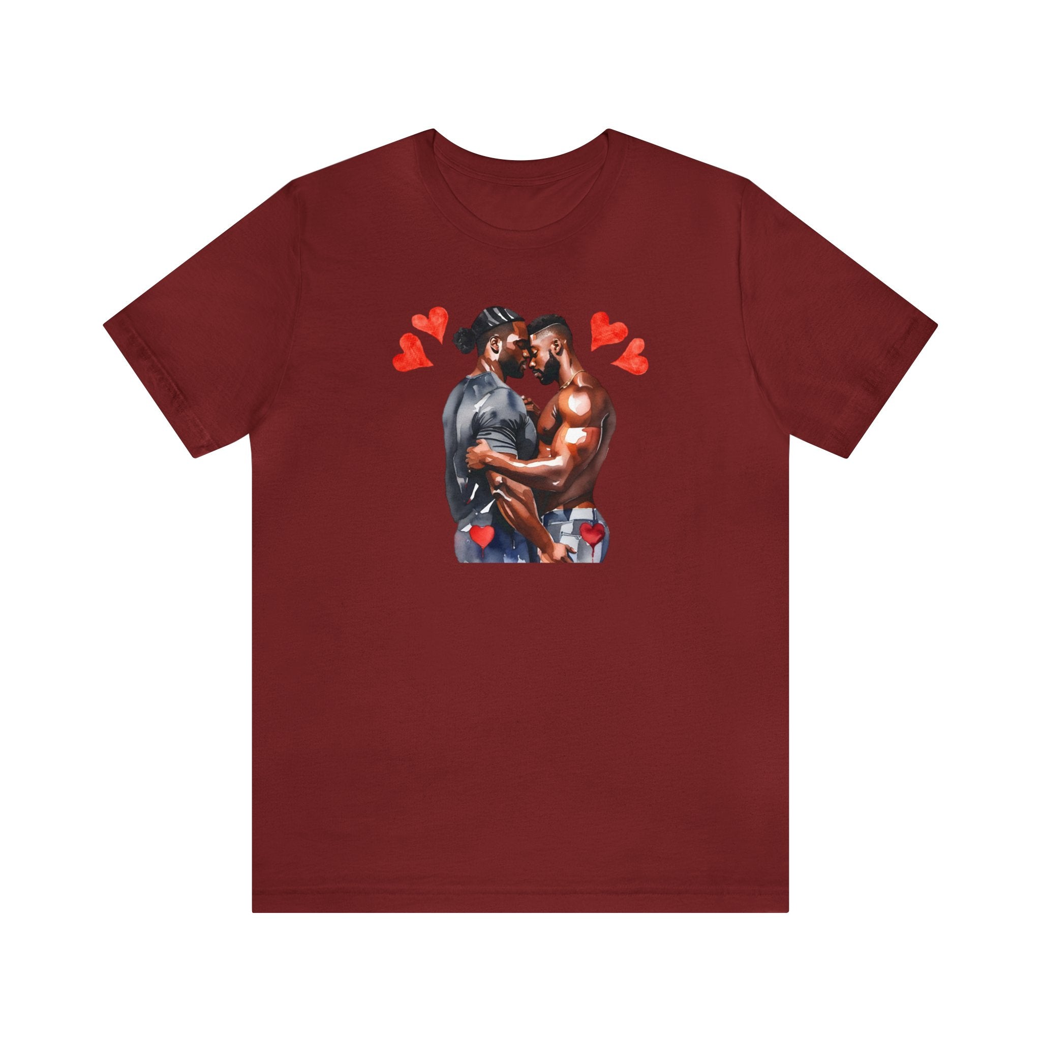 Gay Valentines: "Embrace in Love" Tee - T-Shirt - Twisted Jezebel