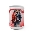 Gay Valentine: Heartfelt Kiss Mug - Mug - Twisted Jezebel