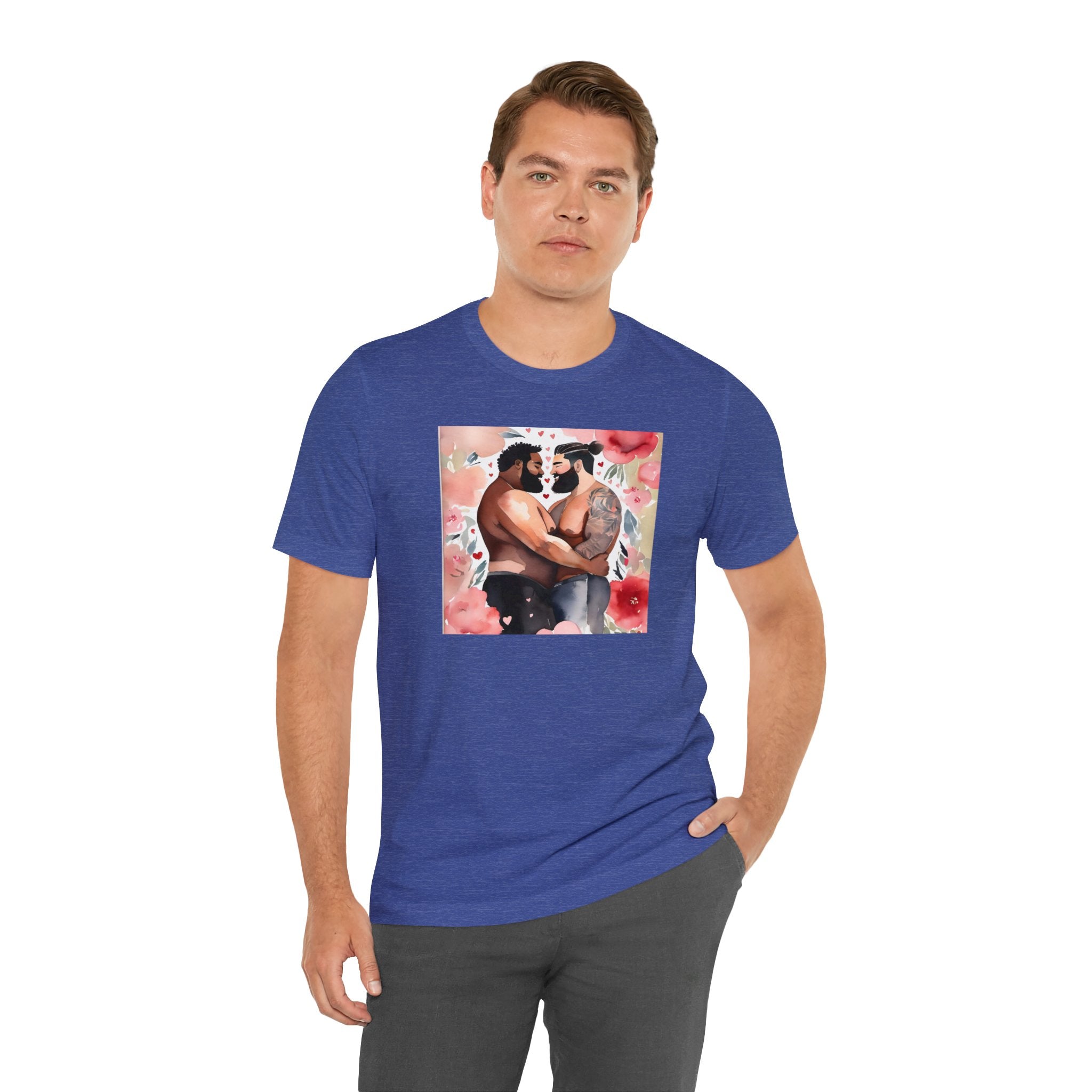 Gay Valentines: "Blossoming Love" Tee - T-Shirt - Twisted Jezebel