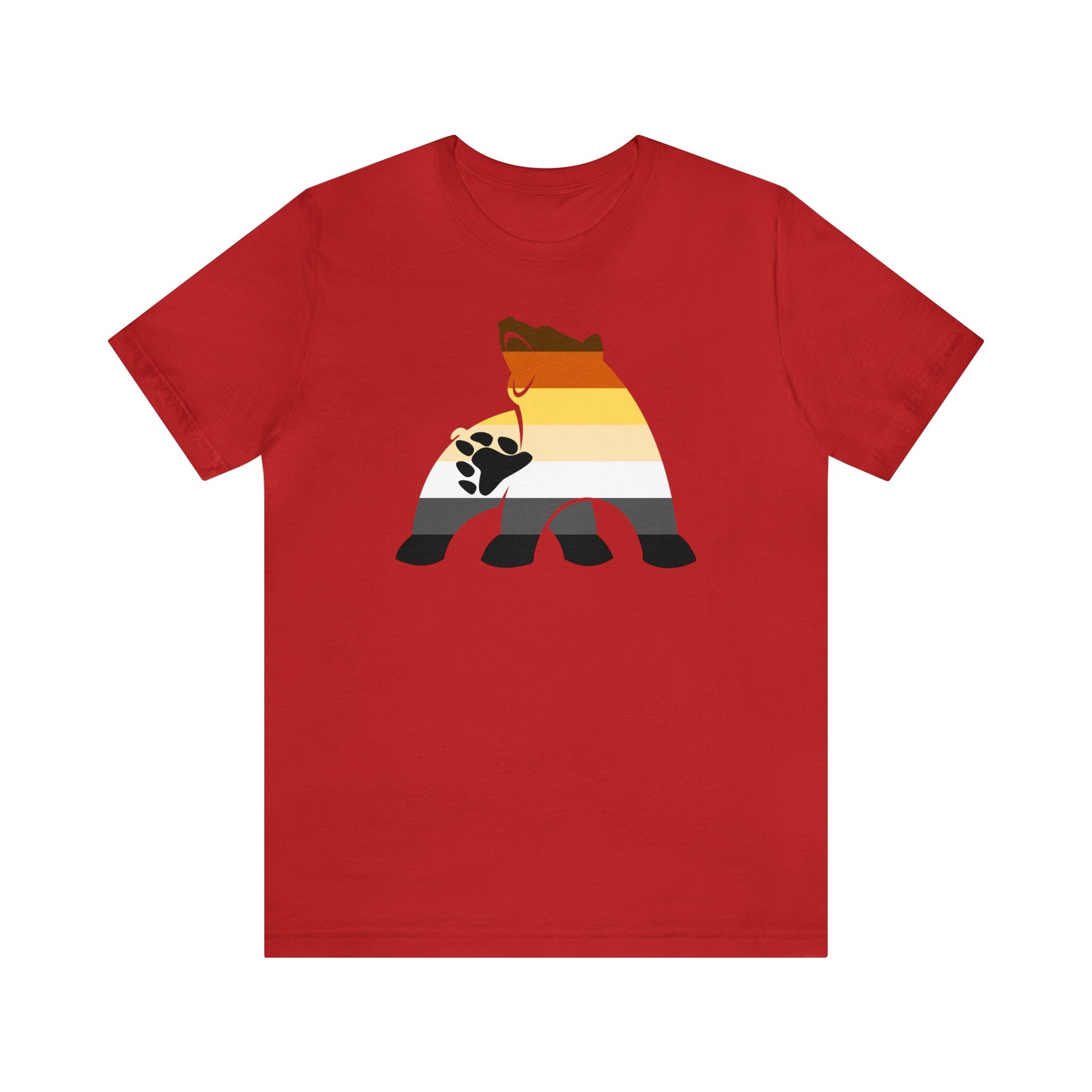 Bear Brotherhood Flag Silhouette Tee - Tee - Twisted Jezebel