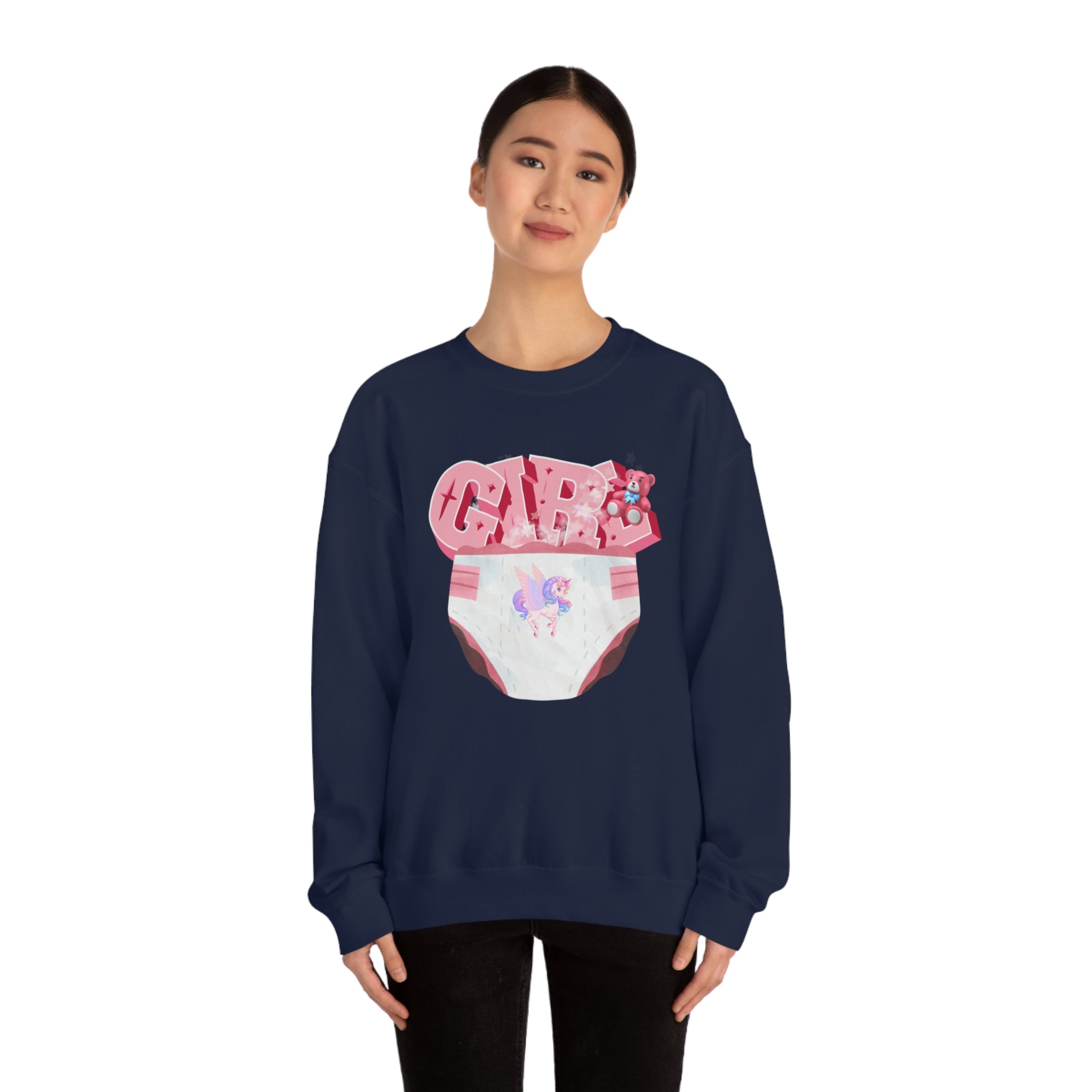 Diaper Girl Sweatshirt - Sweatshirt - Twisted Jezebel