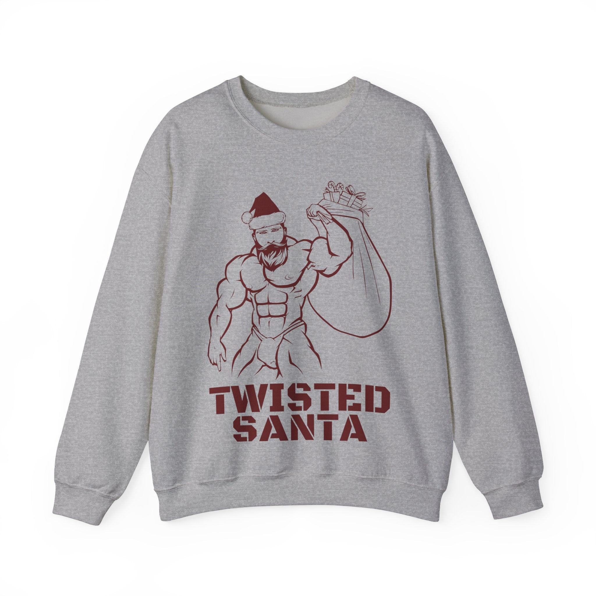 Twisted Santa Gildan Pullover