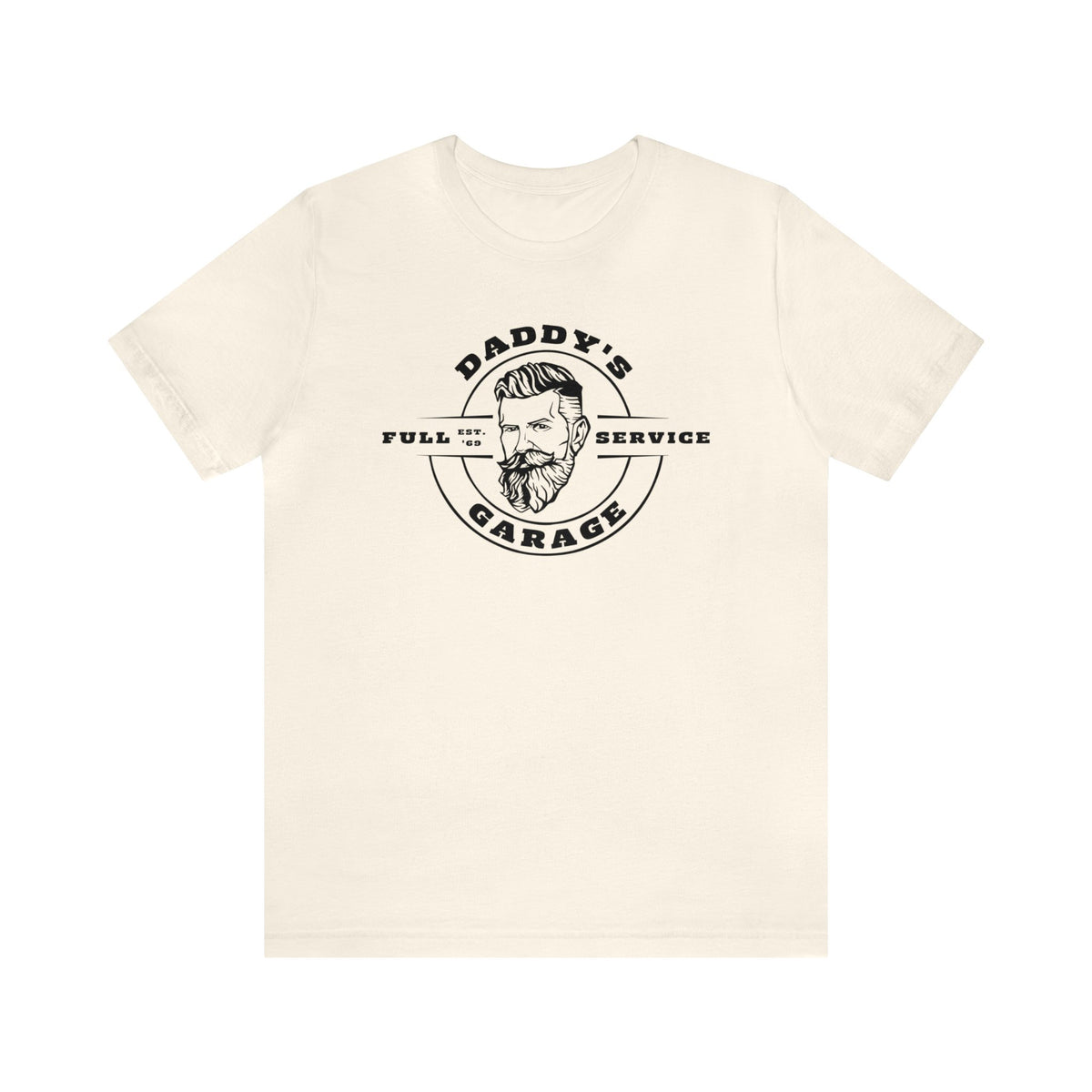Daddy’s Full Service Garage, White Daddy - Tee - Twisted Jezebel