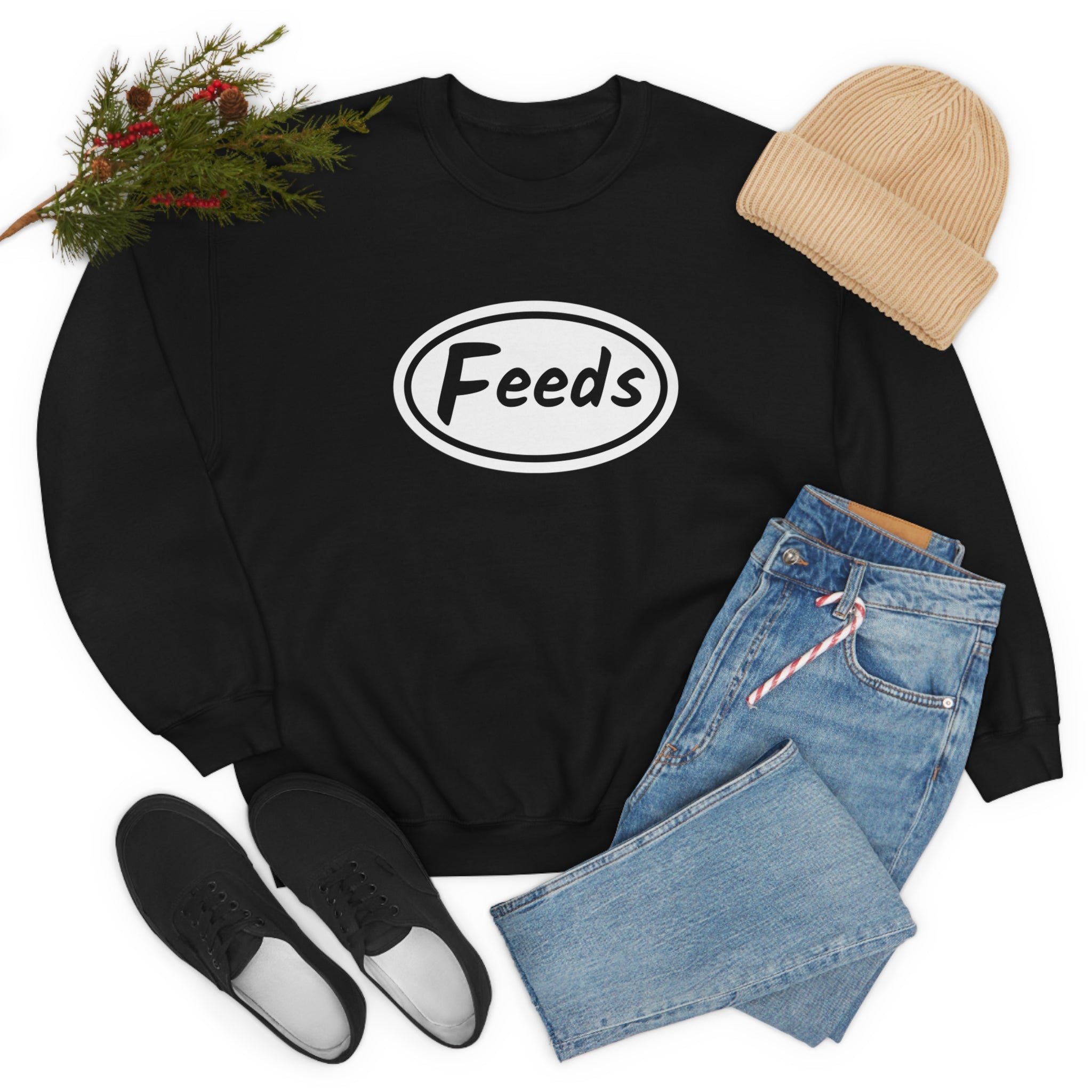 Feeds Pullover - Sweatshirt - Twisted Jezebel