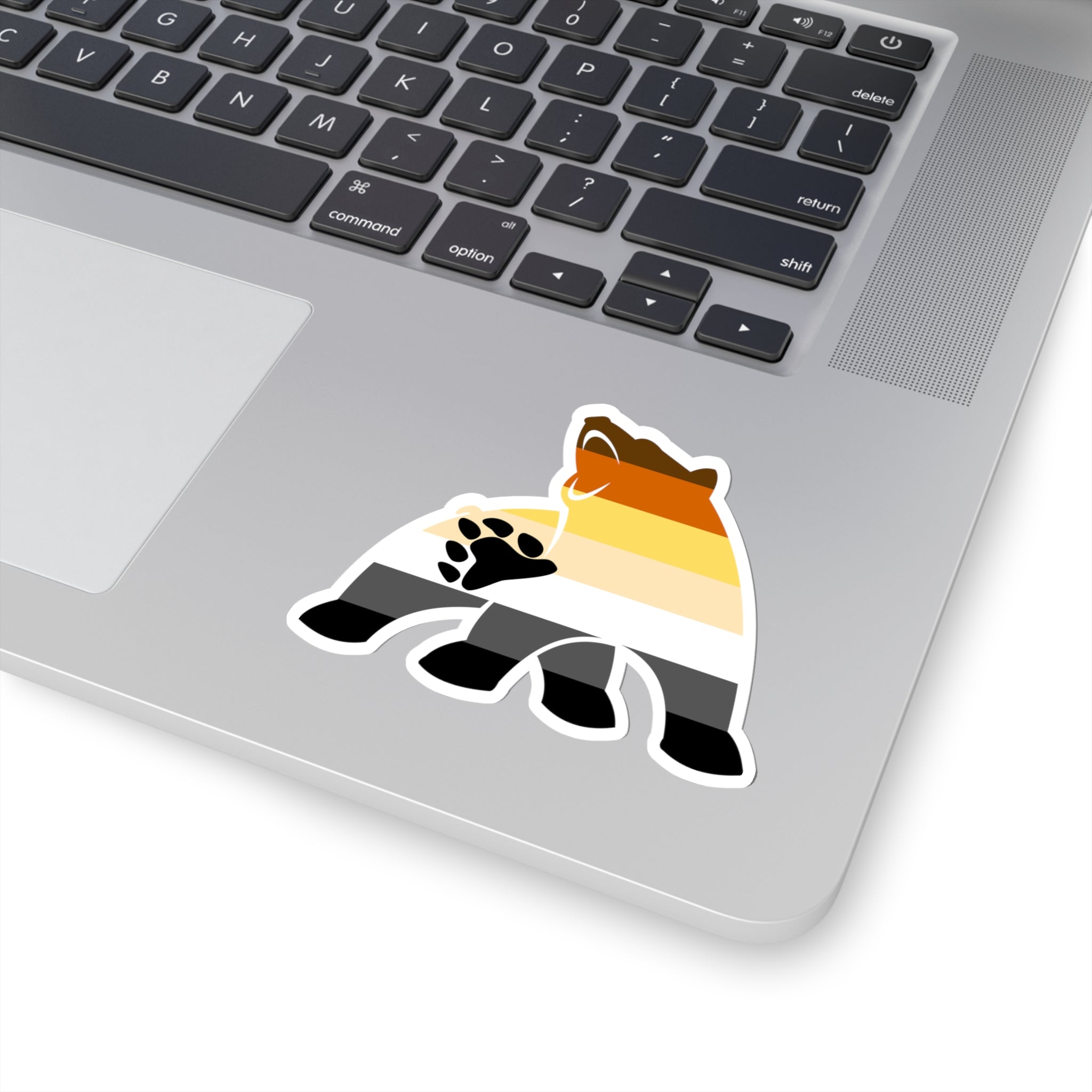 Bear Pride Silhouette Kiss-Cut Stickers - Kiss-Cut Stickers - Twisted Jezebel