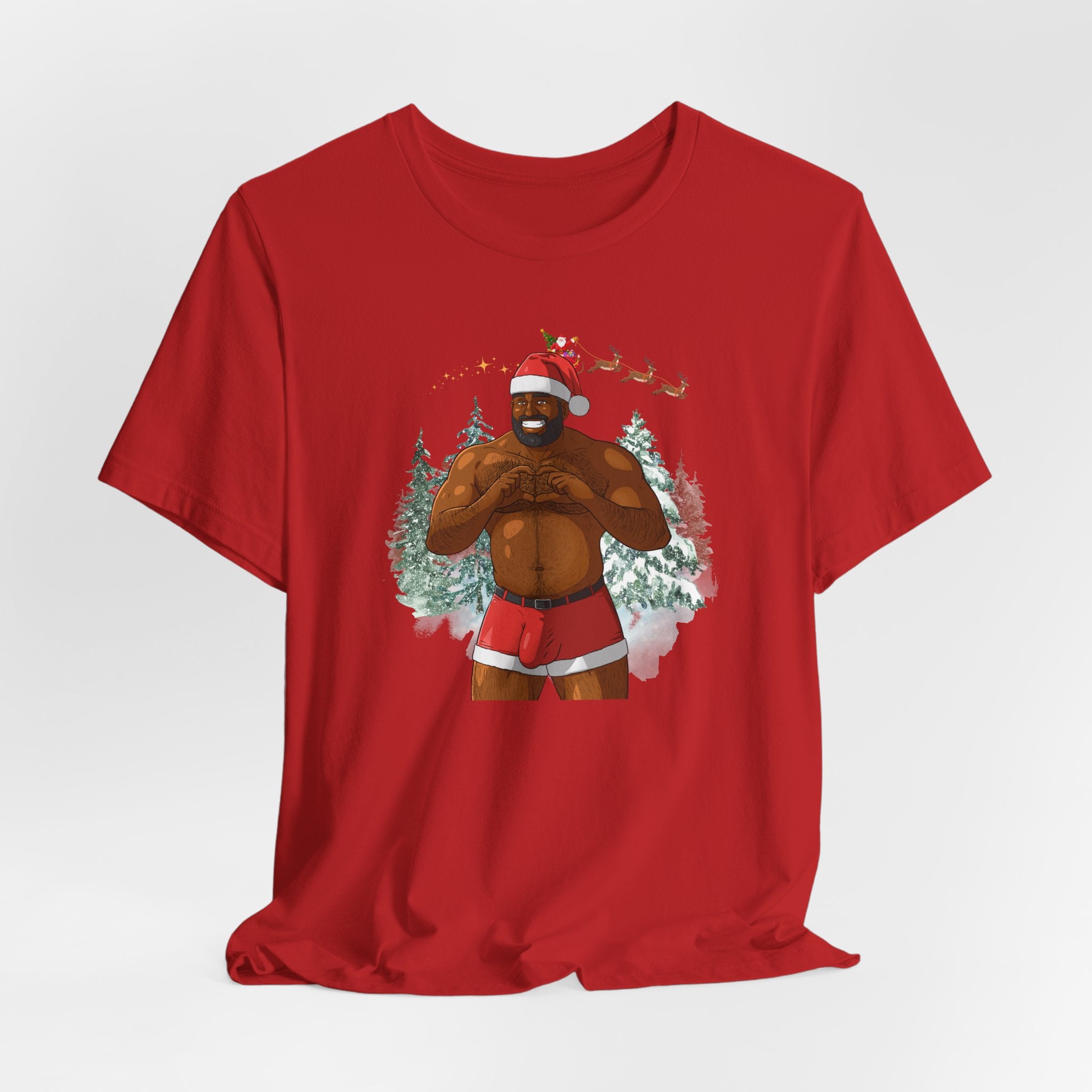 Big Nick (ahem, Dick) Energy Tee, Black Edition