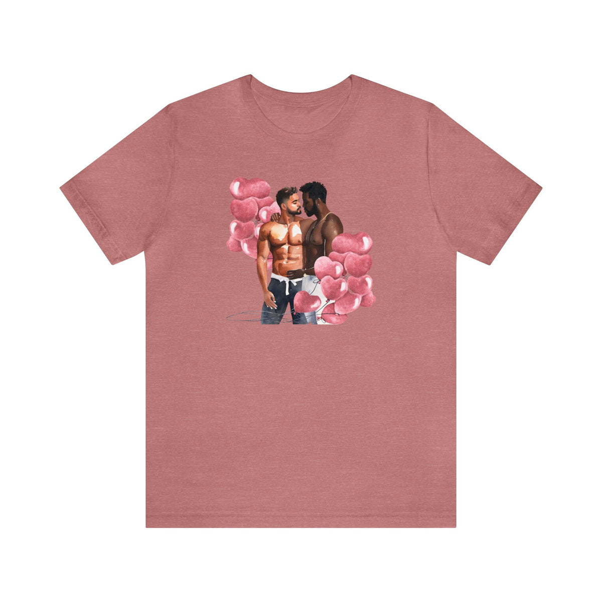 Gay Valentines: "Whispers of the Heart" Tee - T-Shirt - Twisted Jezebel