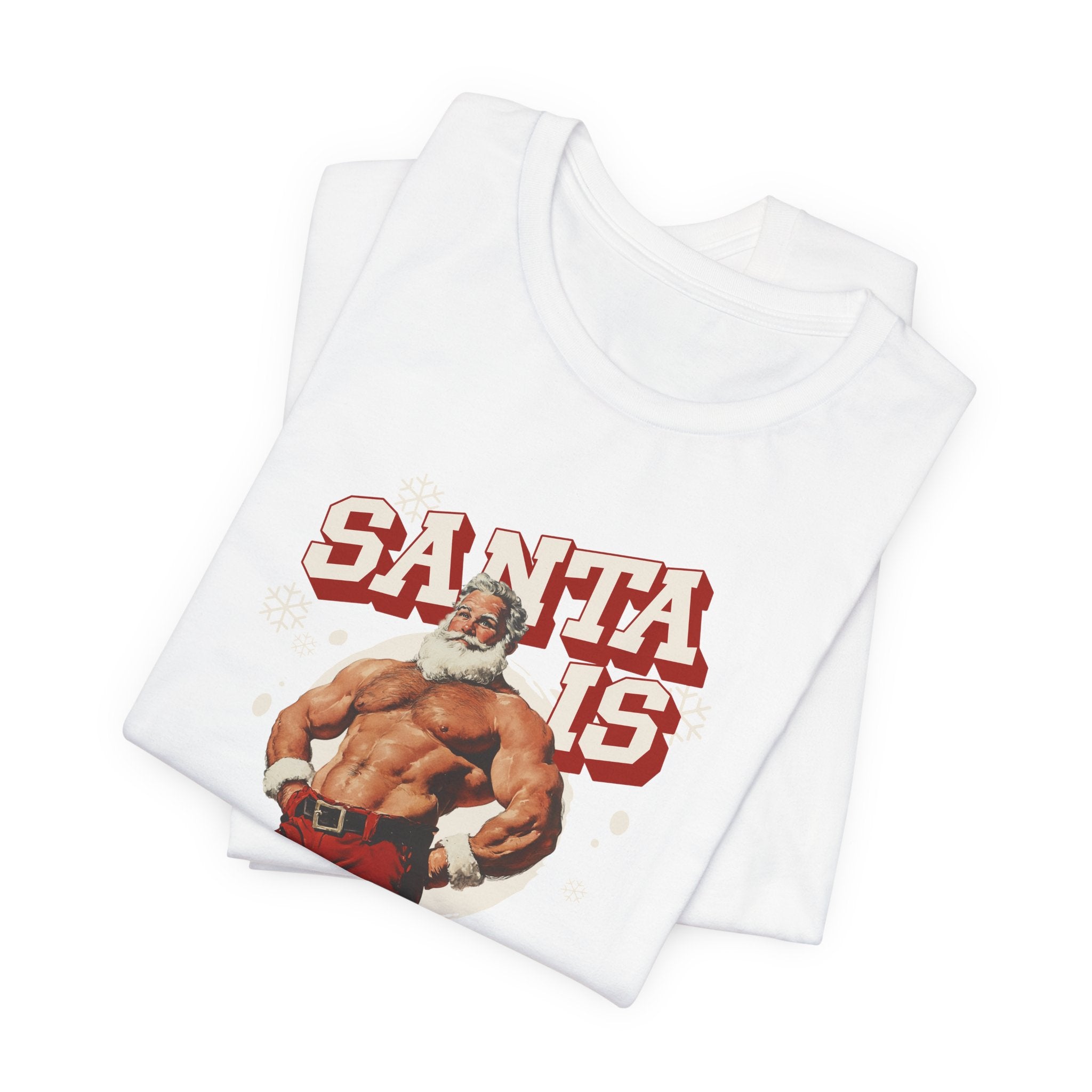 Santa Is Cumming Tee