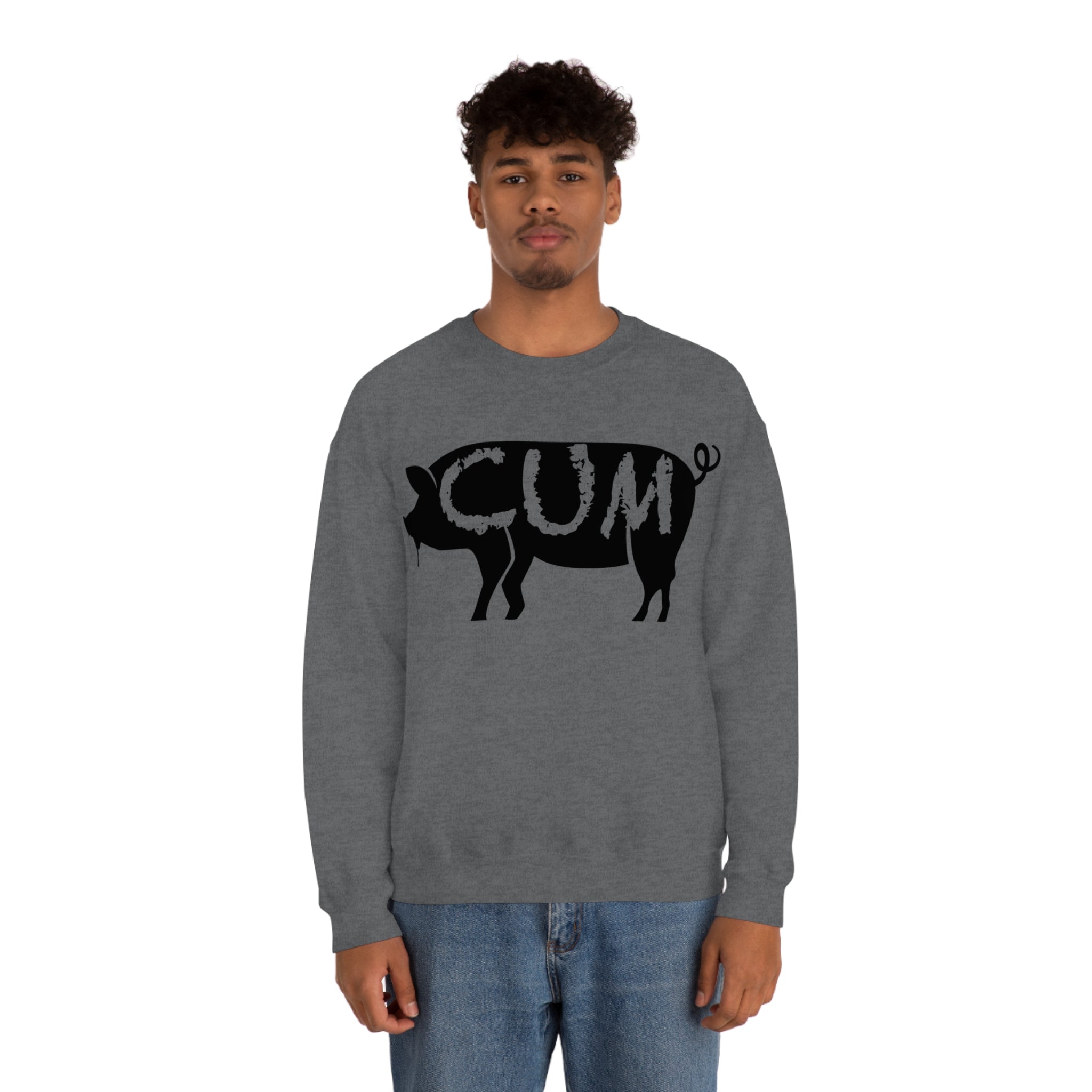 Cum Pig Pullover - Sweatshirt - Twisted Jezebel
