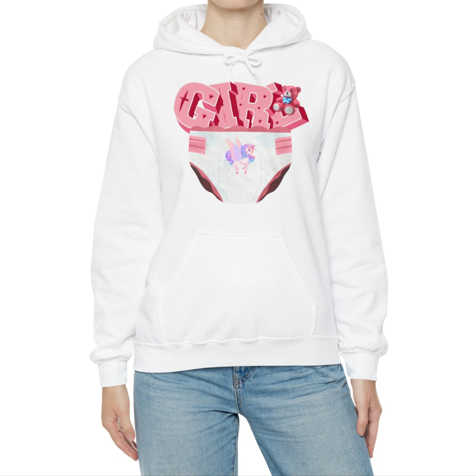 Diaper Girl Hoodie - Hoodie - Twisted Jezebel