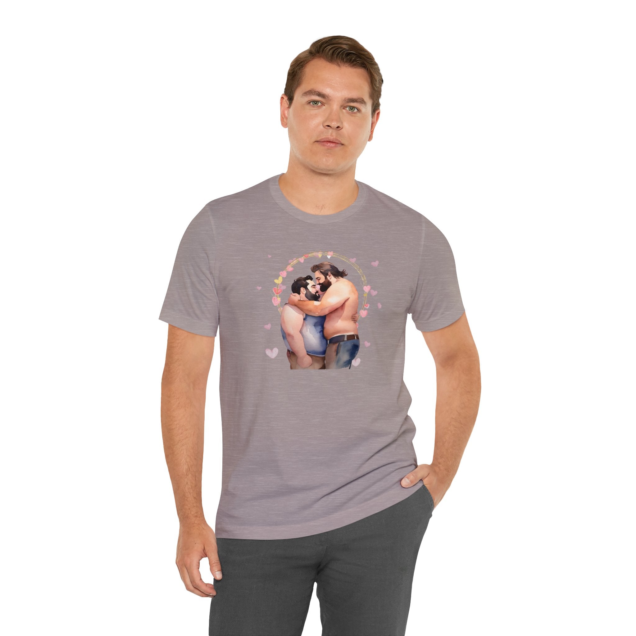 Gay Valentines: "Circle of Love" Tee - T-Shirt - Twisted Jezebel