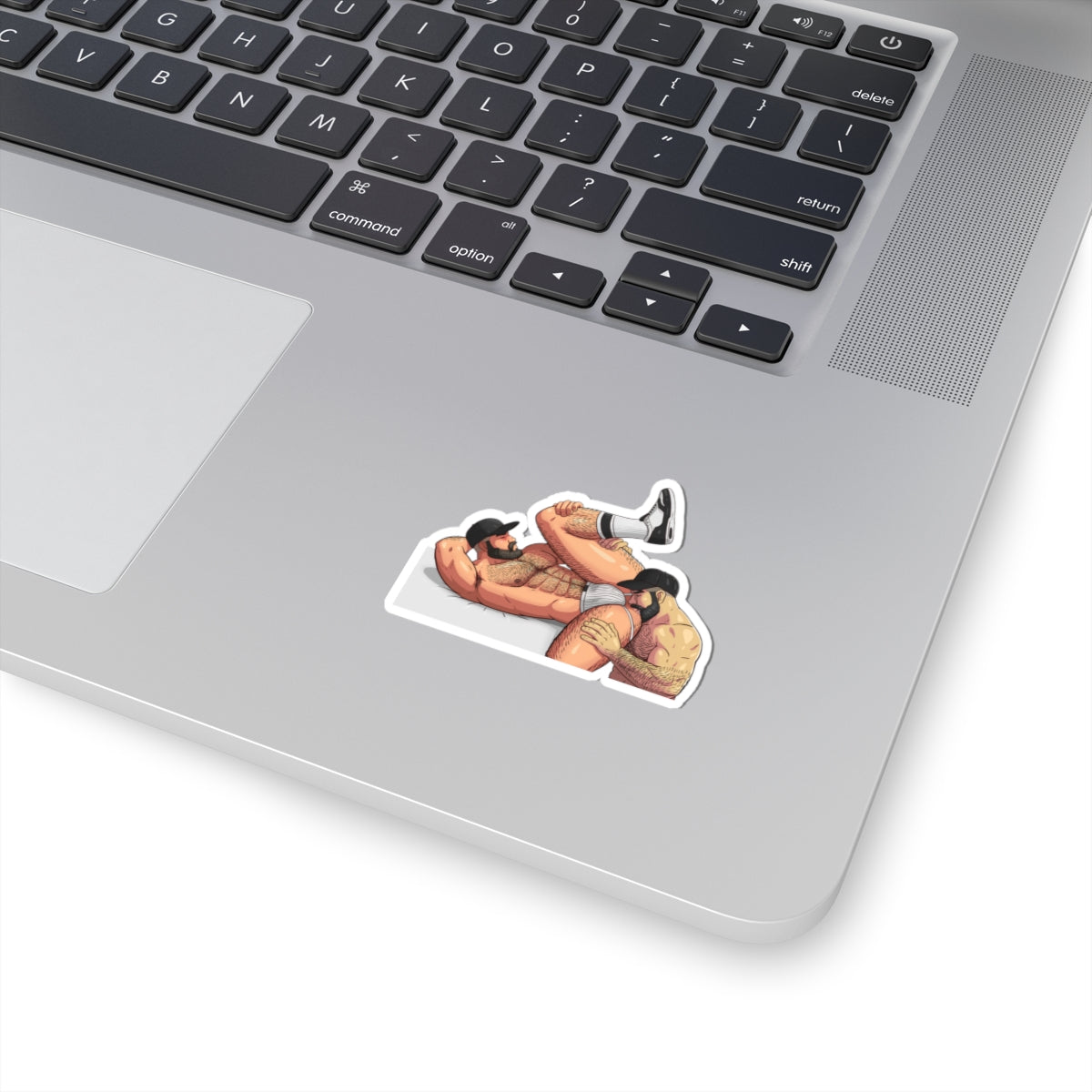 Men Rimming Kiss-Cut Stickers: Color Edition