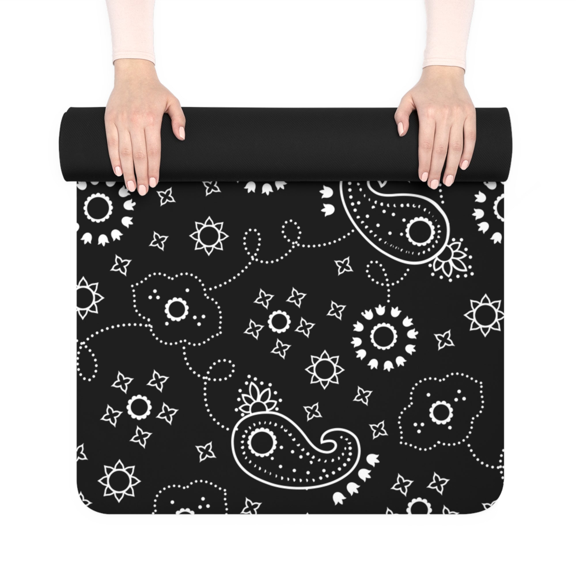 Hanky Code: Black Fluid Proof Rimming Mat