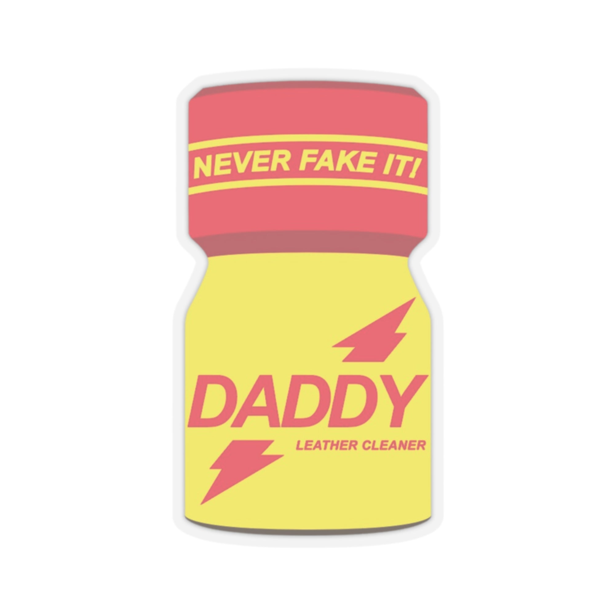 Poppers Daddy Kiss-Cut Stickers - Kiss-Cut Stickers - Twisted Jezebel