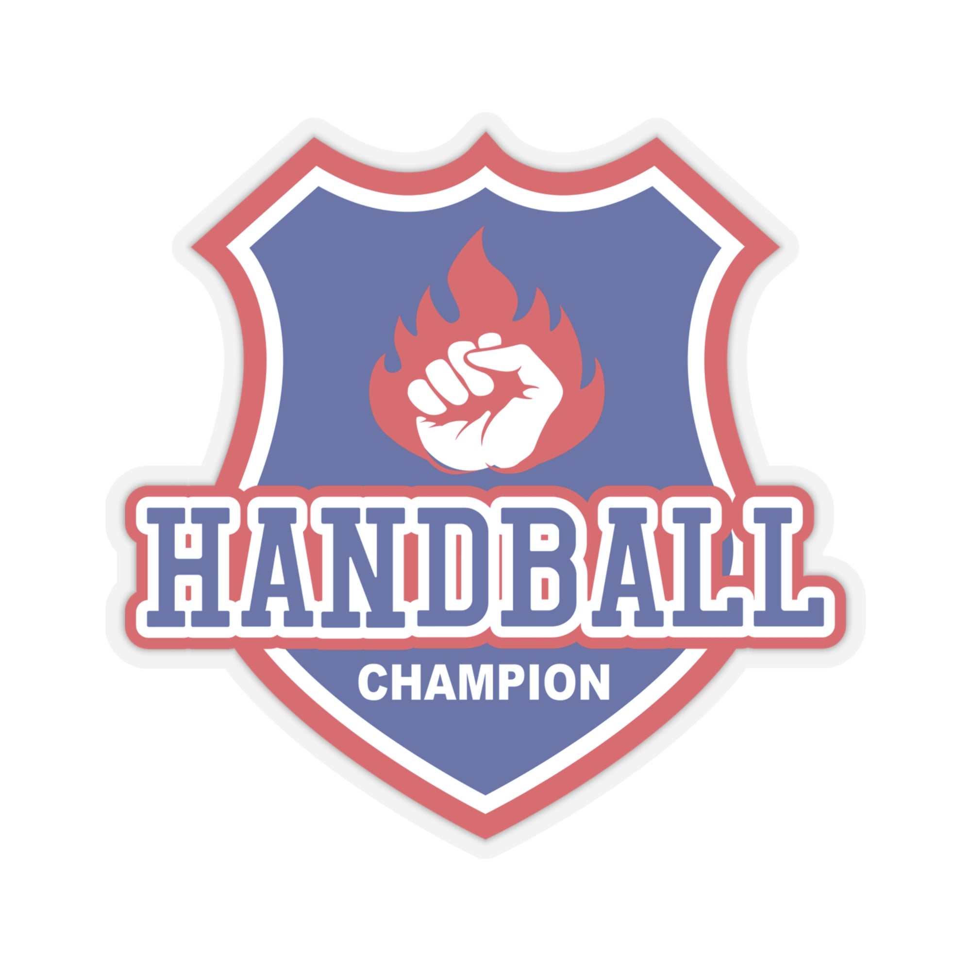 Handball Champion Kiss-Cut Stickers - Kiss-Cut Stickers - Twisted Jezebel