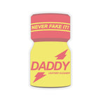 Poppers Daddy Kiss-Cut Stickers - Kiss-Cut Stickers - Twisted Jezebel