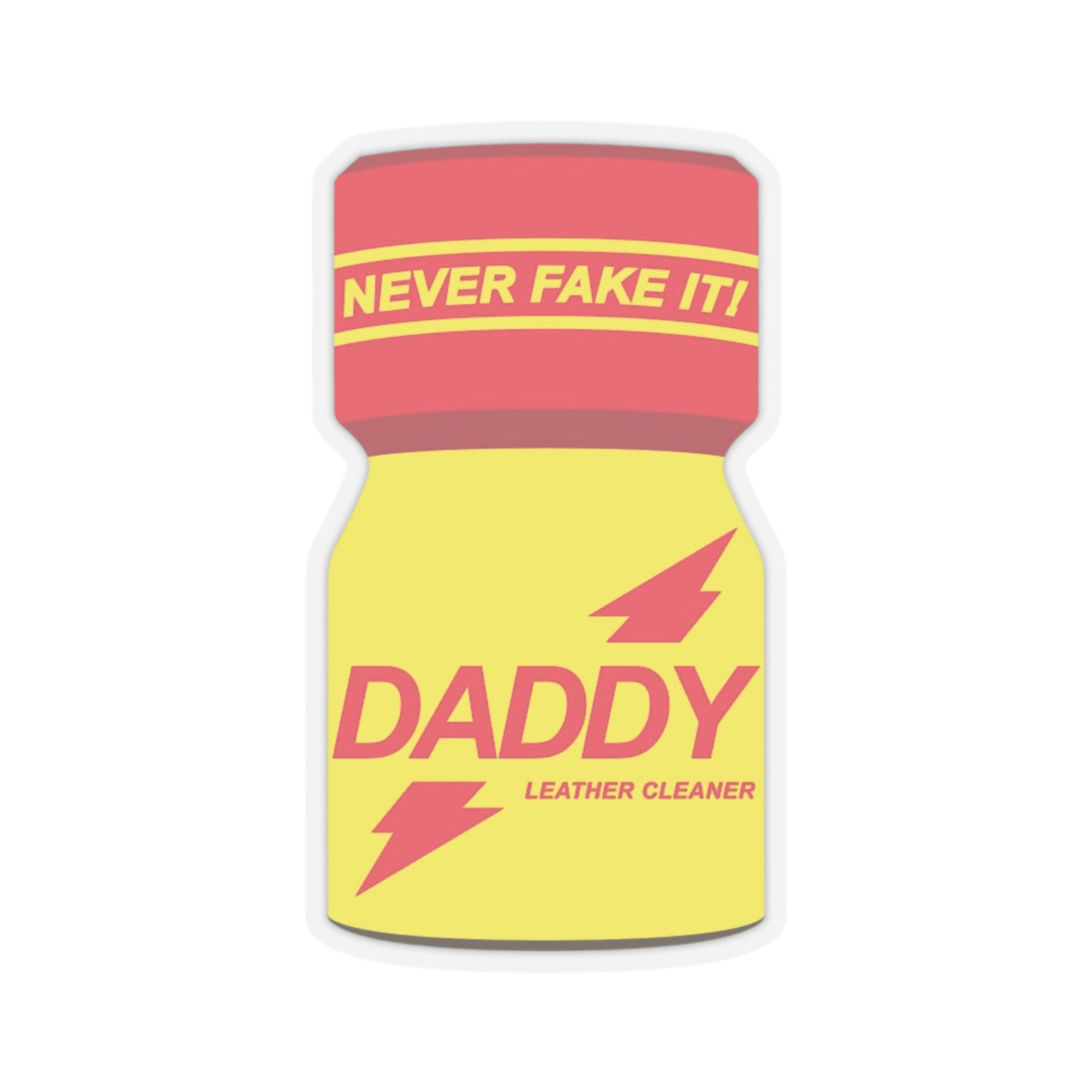 Poppers Daddy Kiss-Cut Stickers - Kiss-Cut Stickers - Twisted Jezebel