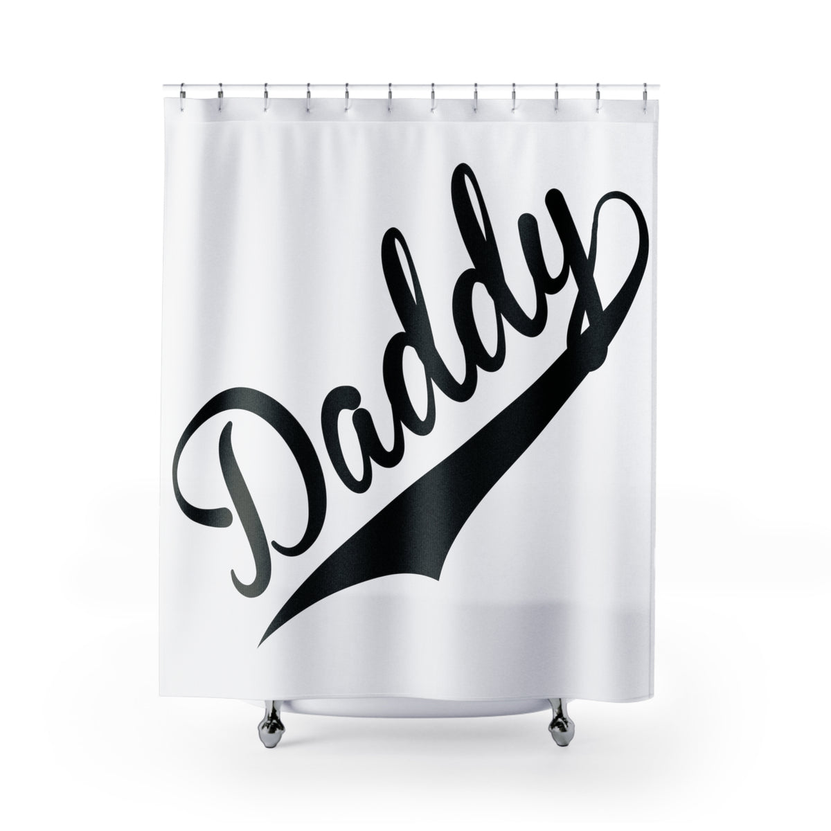 Daddy Shower Curtain - Shower Curtain - Twisted Jezebel