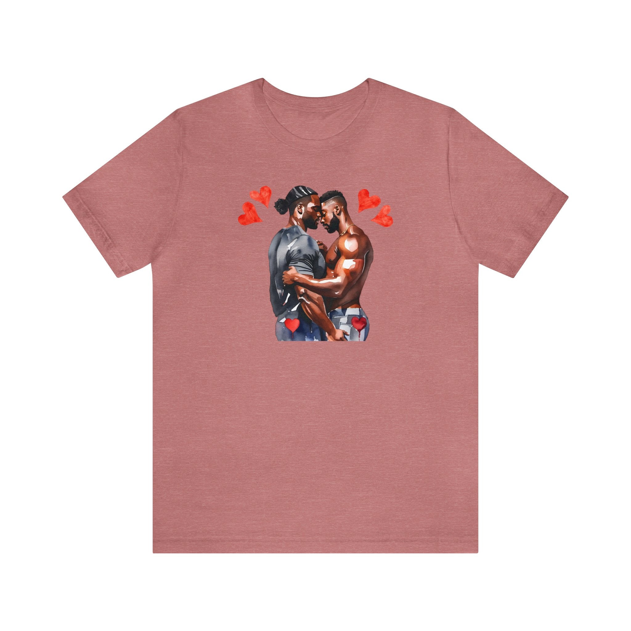 Gay Valentines: "Embrace in Love" Tee - T-Shirt - Twisted Jezebel