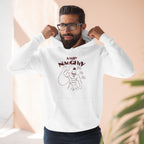 A Very Naughty Ho Three Panel Fleece Hoodie