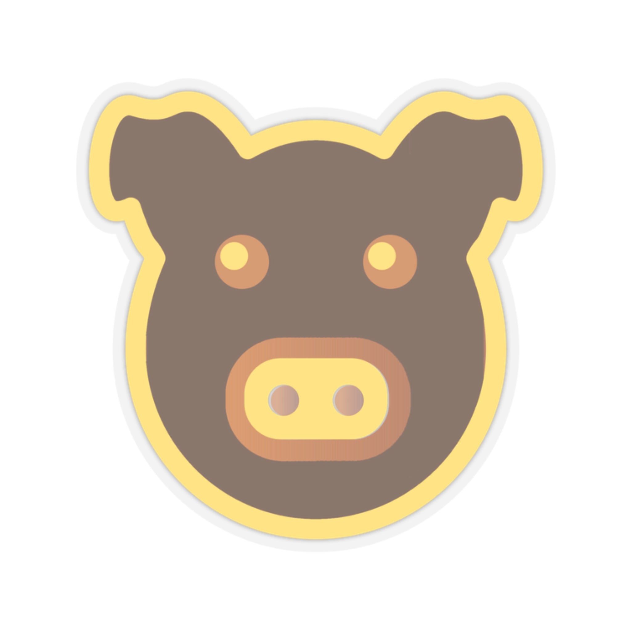 Dirty Pig Kiss-Cut Stickers - Kiss-Cut Stickers - Twisted Jezebel