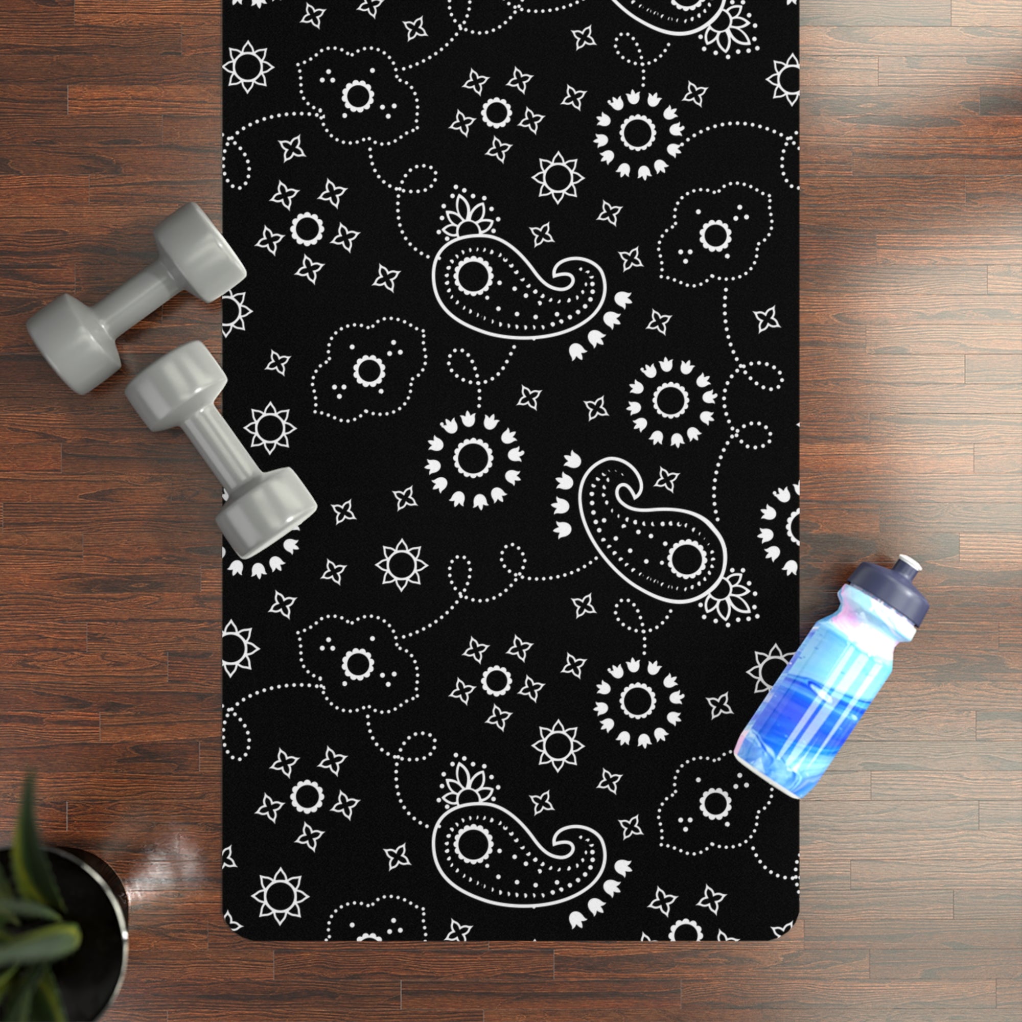 Hanky Code: Black Fluid Proof Rimming Mat