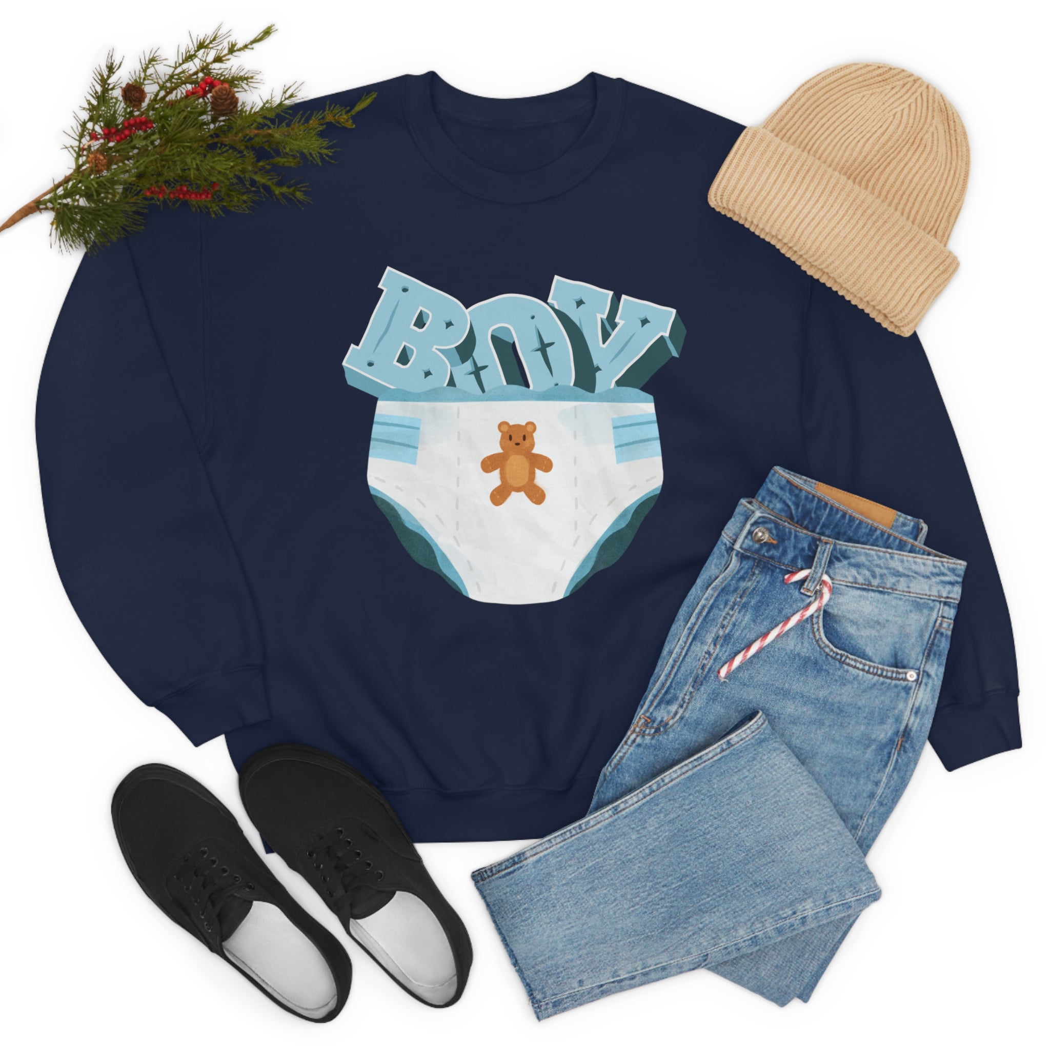 Diaper Boy Pullover - Sweatshirt - Twisted Jezebel