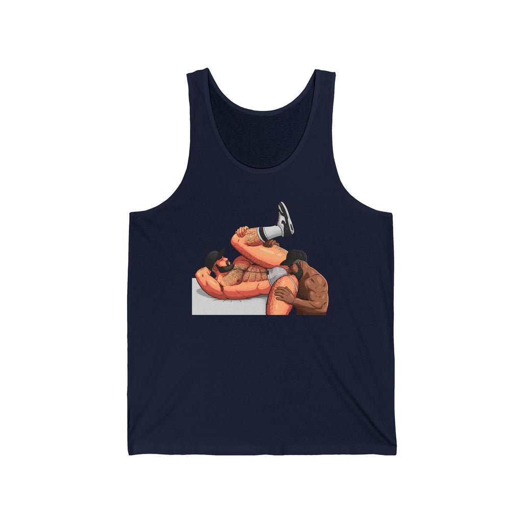 Men Rimming Tank: Biracial II Edition