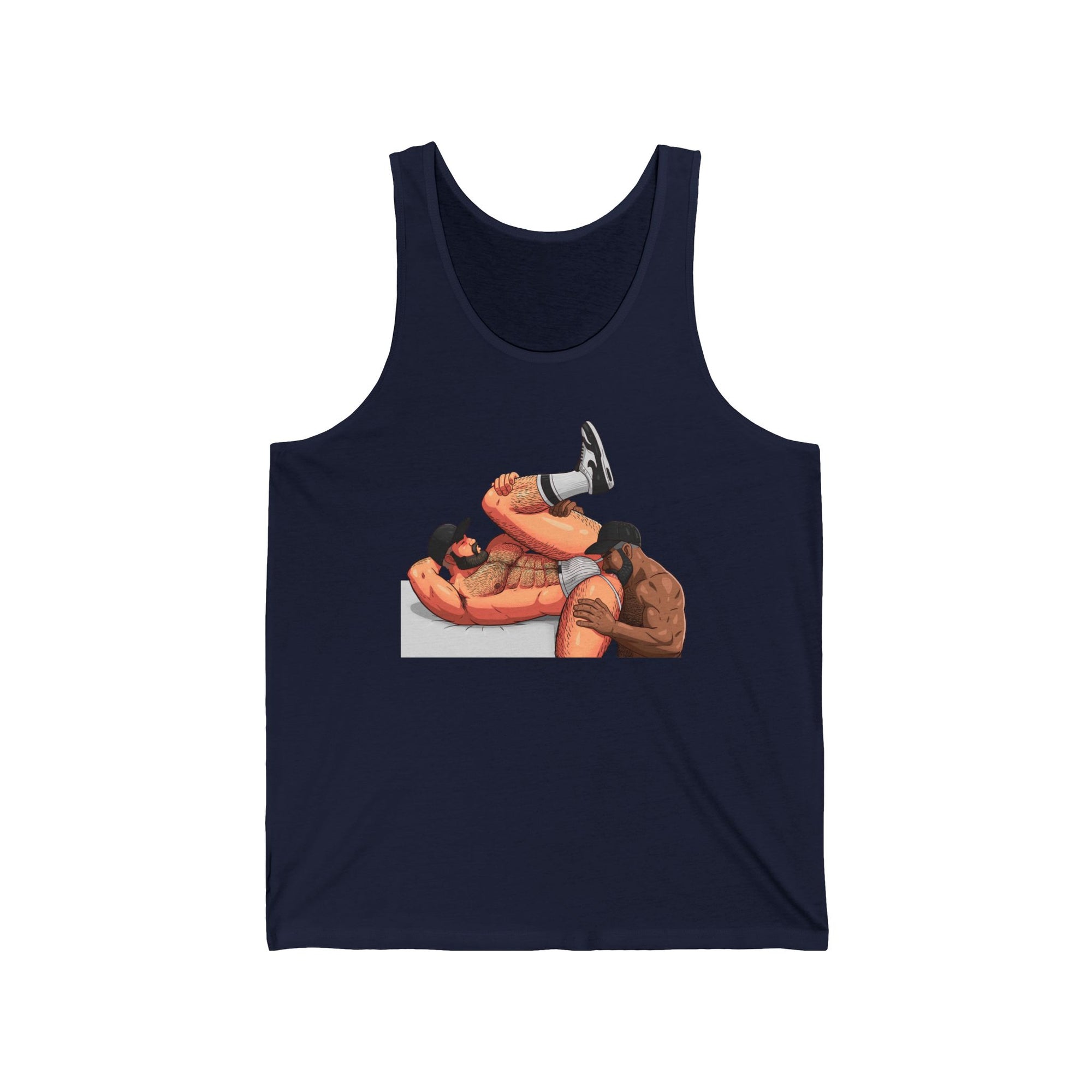 Men Rimming Tank: Biracial II Edition