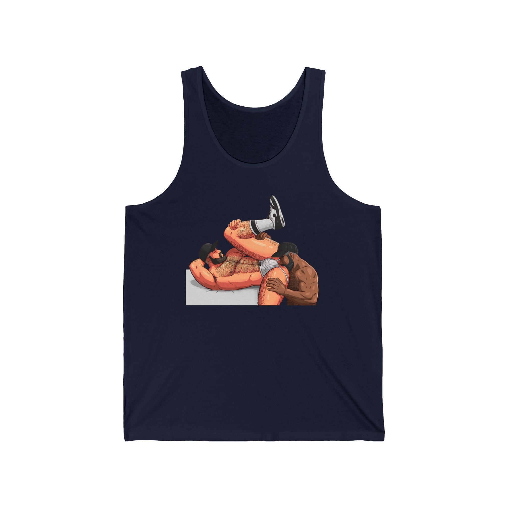 Men Rimming Tank: Biracial II Edition