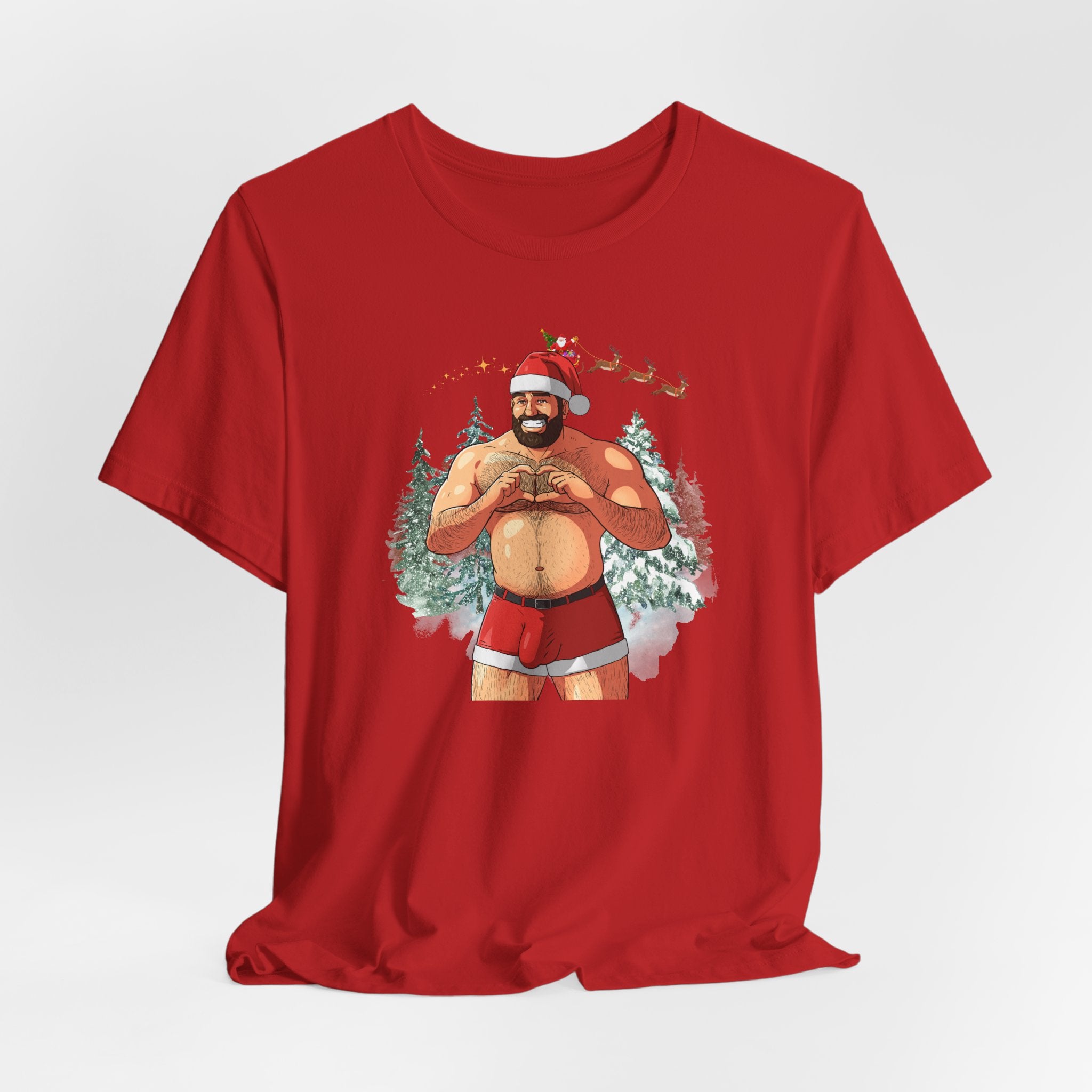 Big Dick (ahem, Nick) Energy Tee, White Edition