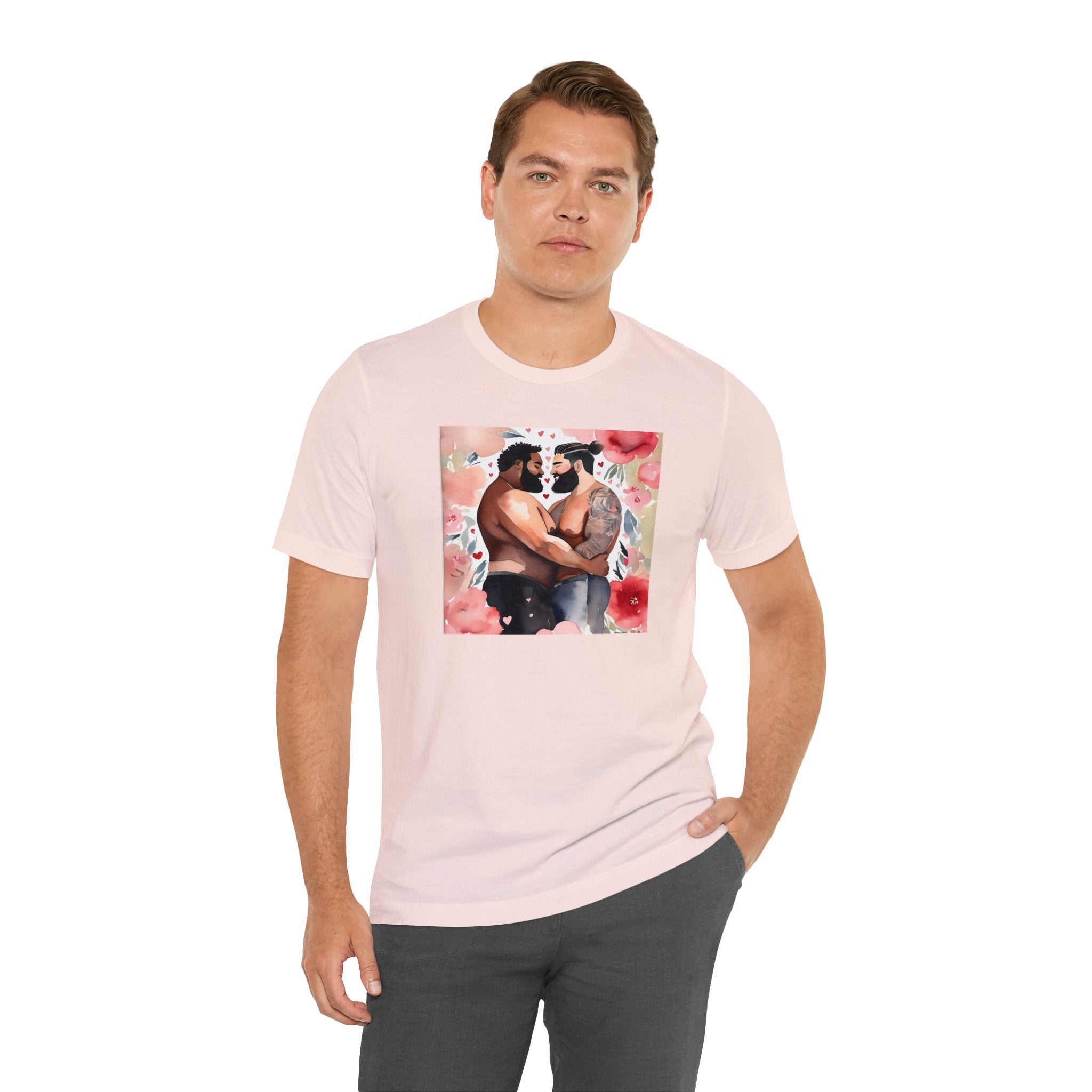 Gay Valentines: "Blossoming Love" Tee - T-Shirt - Twisted Jezebel