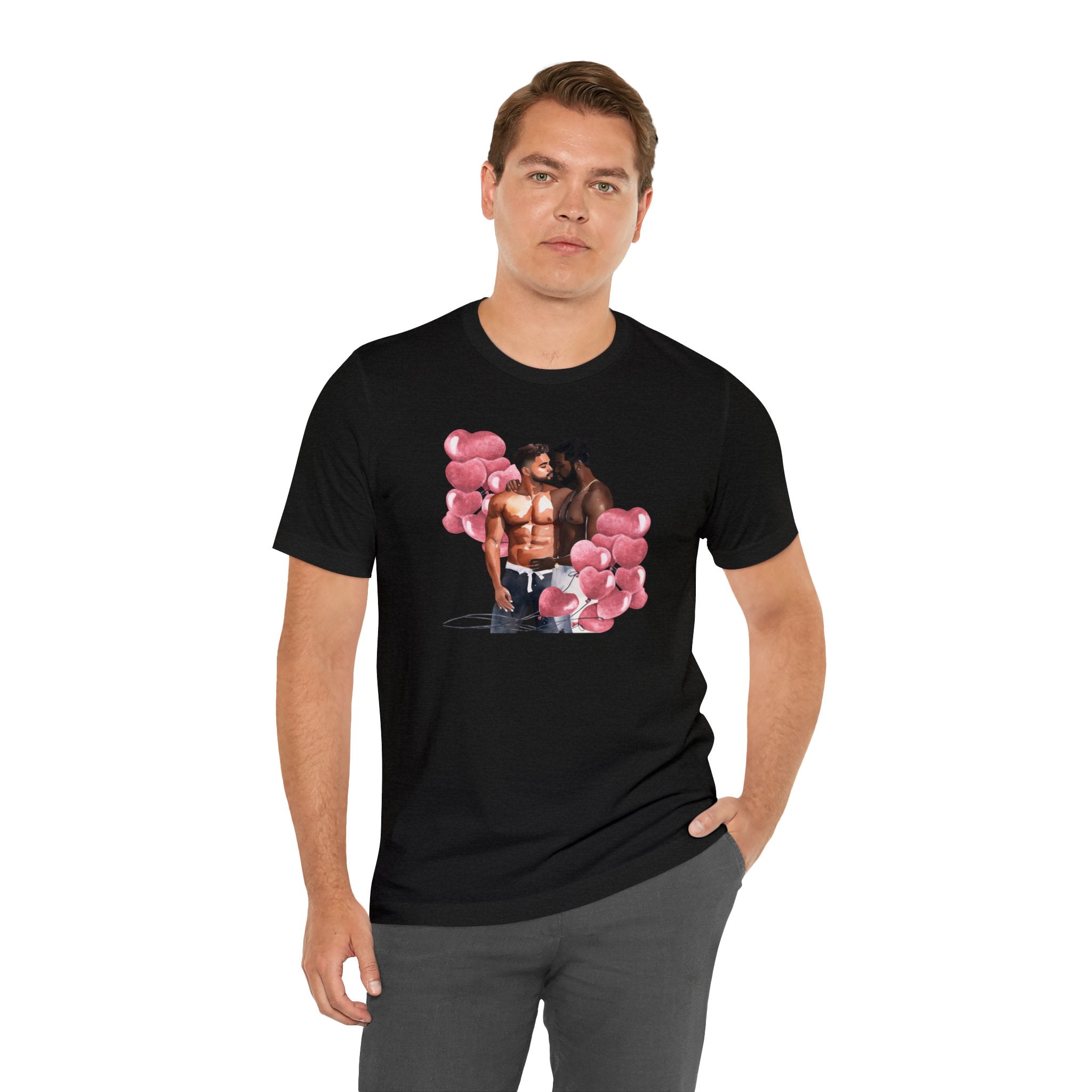 Gay Valentines: "Whispers of the Heart" Tee - T-Shirt - Twisted Jezebel