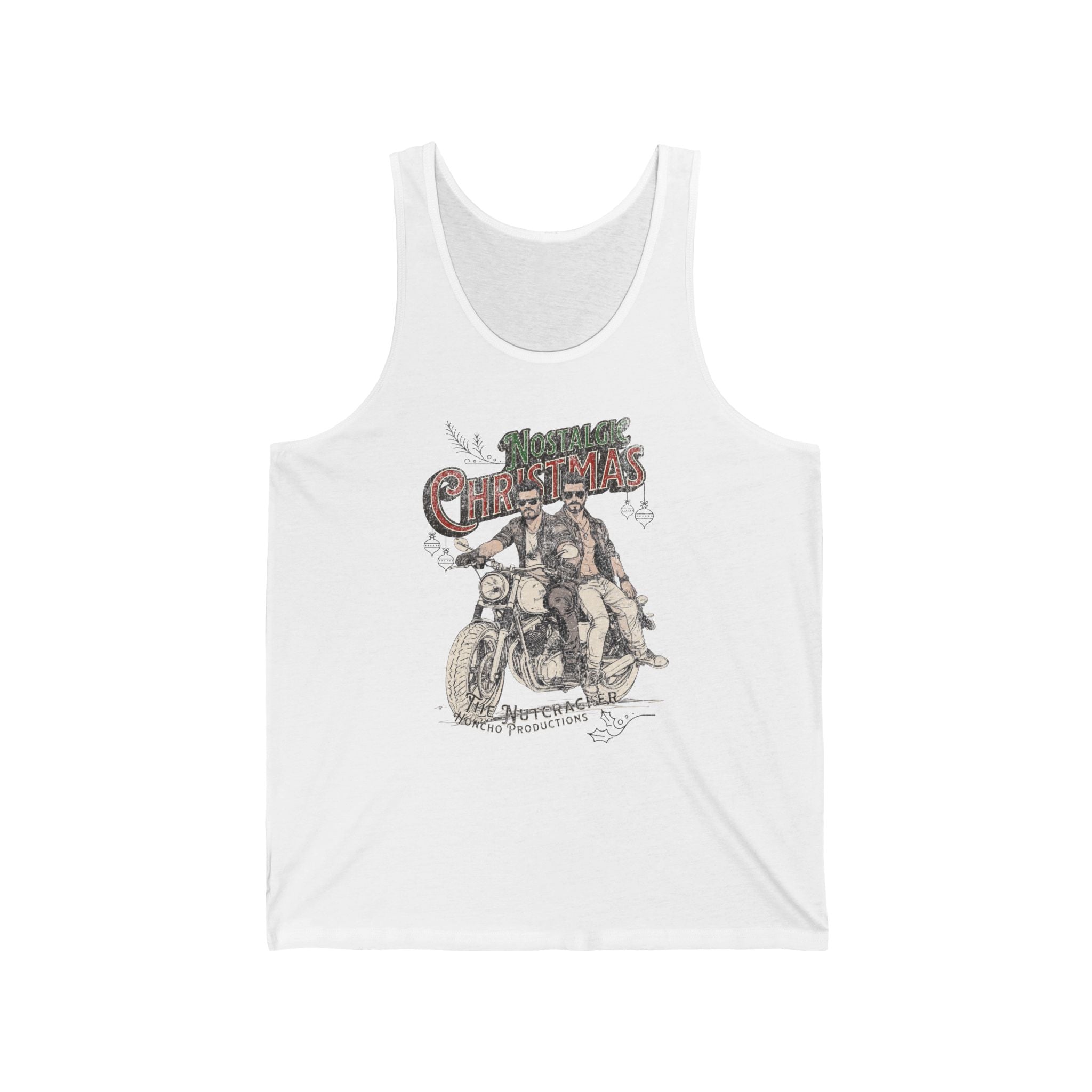Vintage Gay Porn Nostalgic Christmas Tank