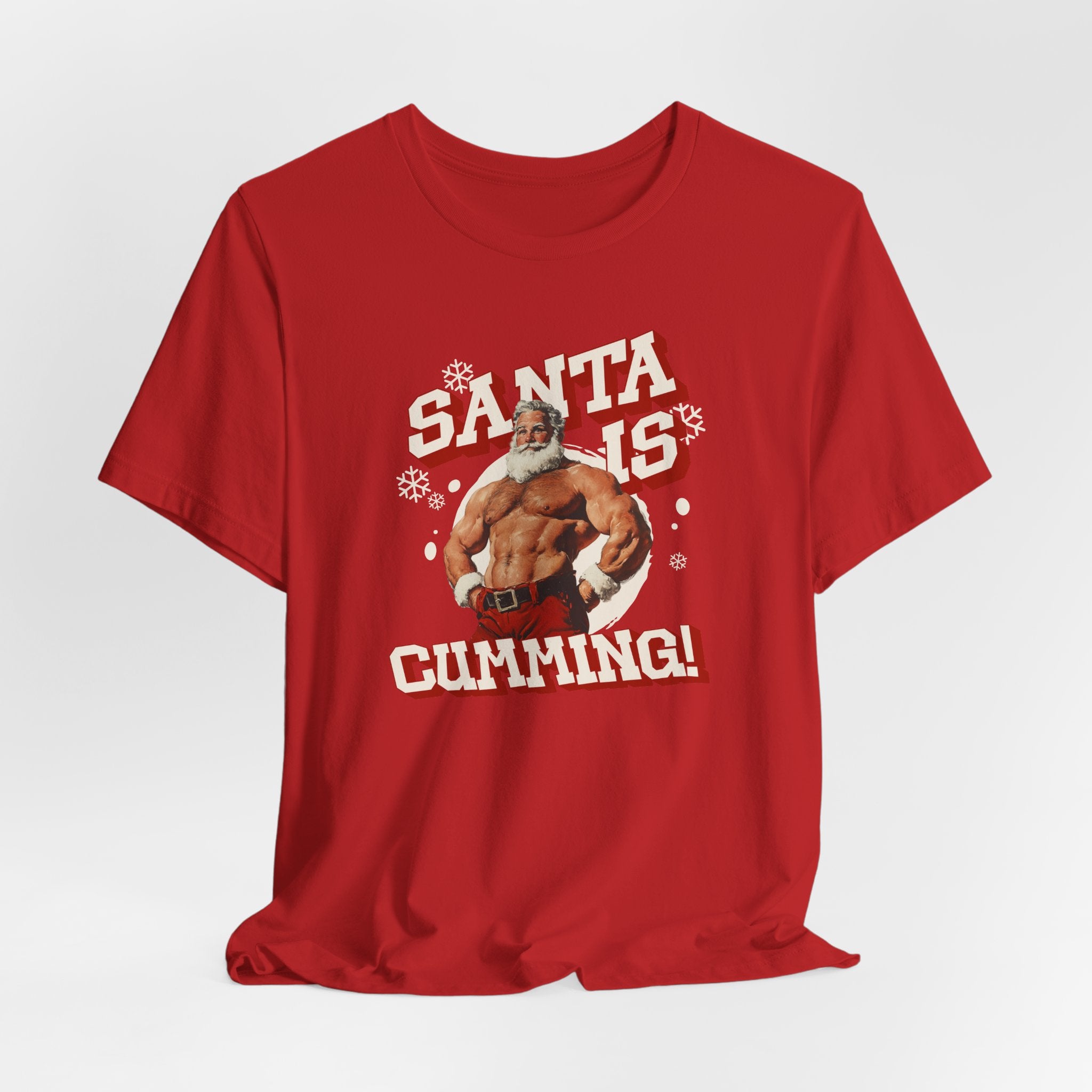 Santa Is Cumming Tee