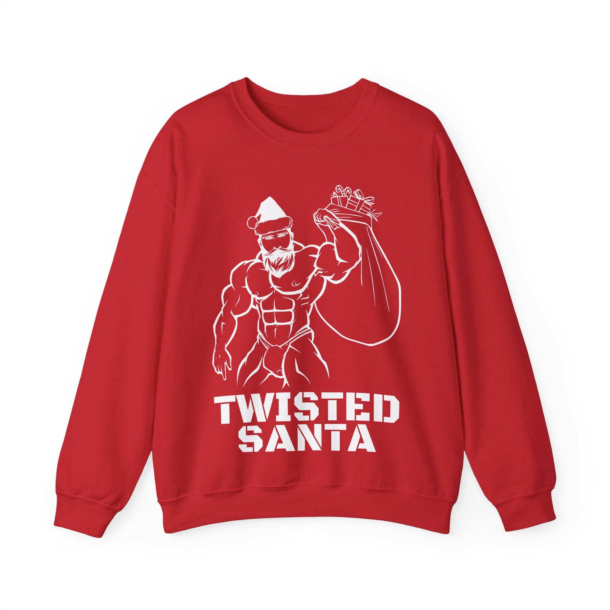 Twisted Santa Gildan Pullover