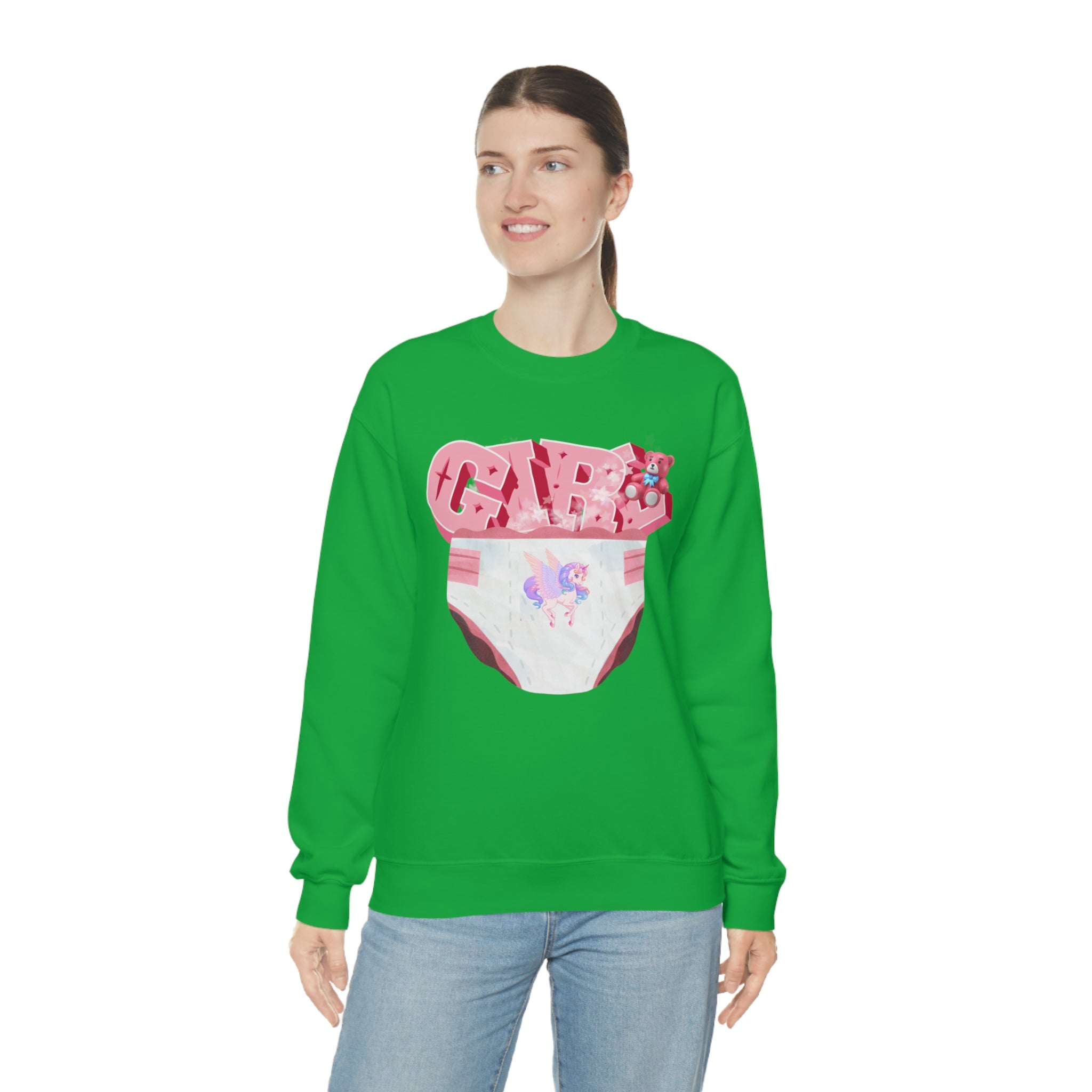 Diaper Girl Sweatshirt - Sweatshirt - Twisted Jezebel
